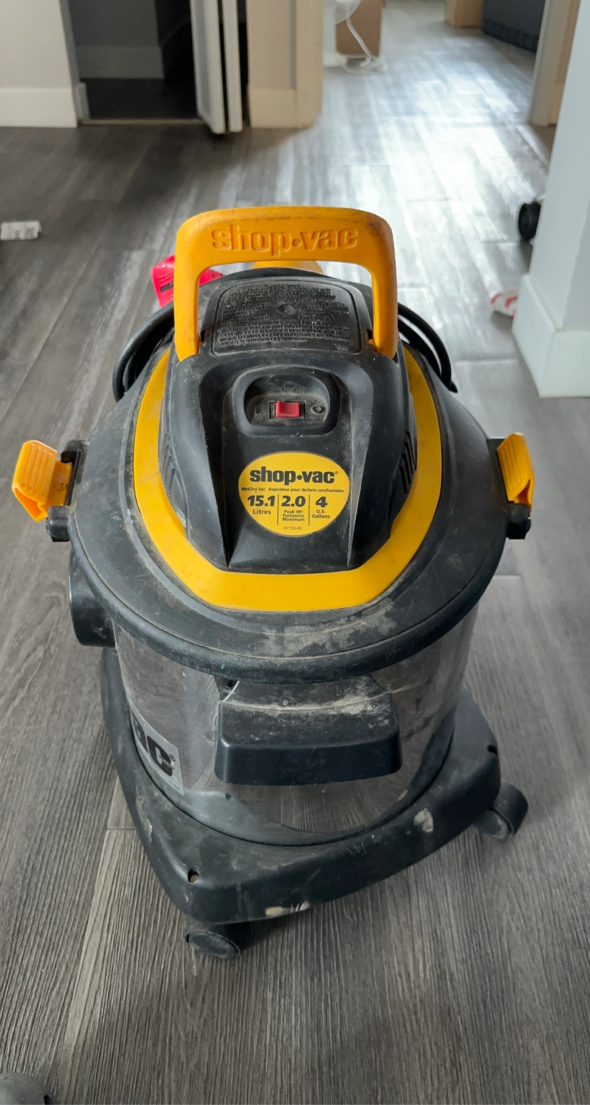 Shop-Vac 15.1 Litre Wet/Dry Vacuum