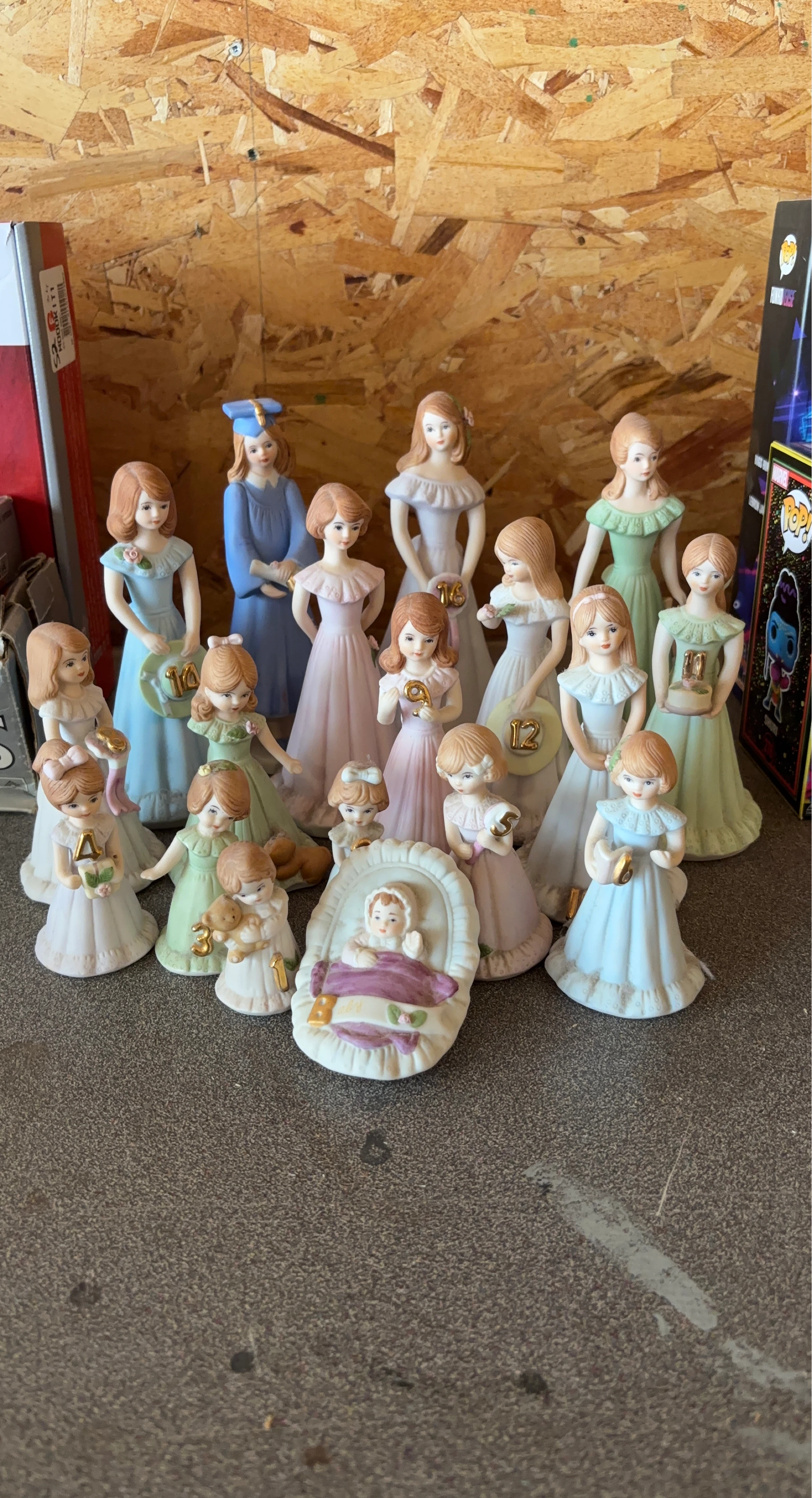 Collection of Porcelain Figurines