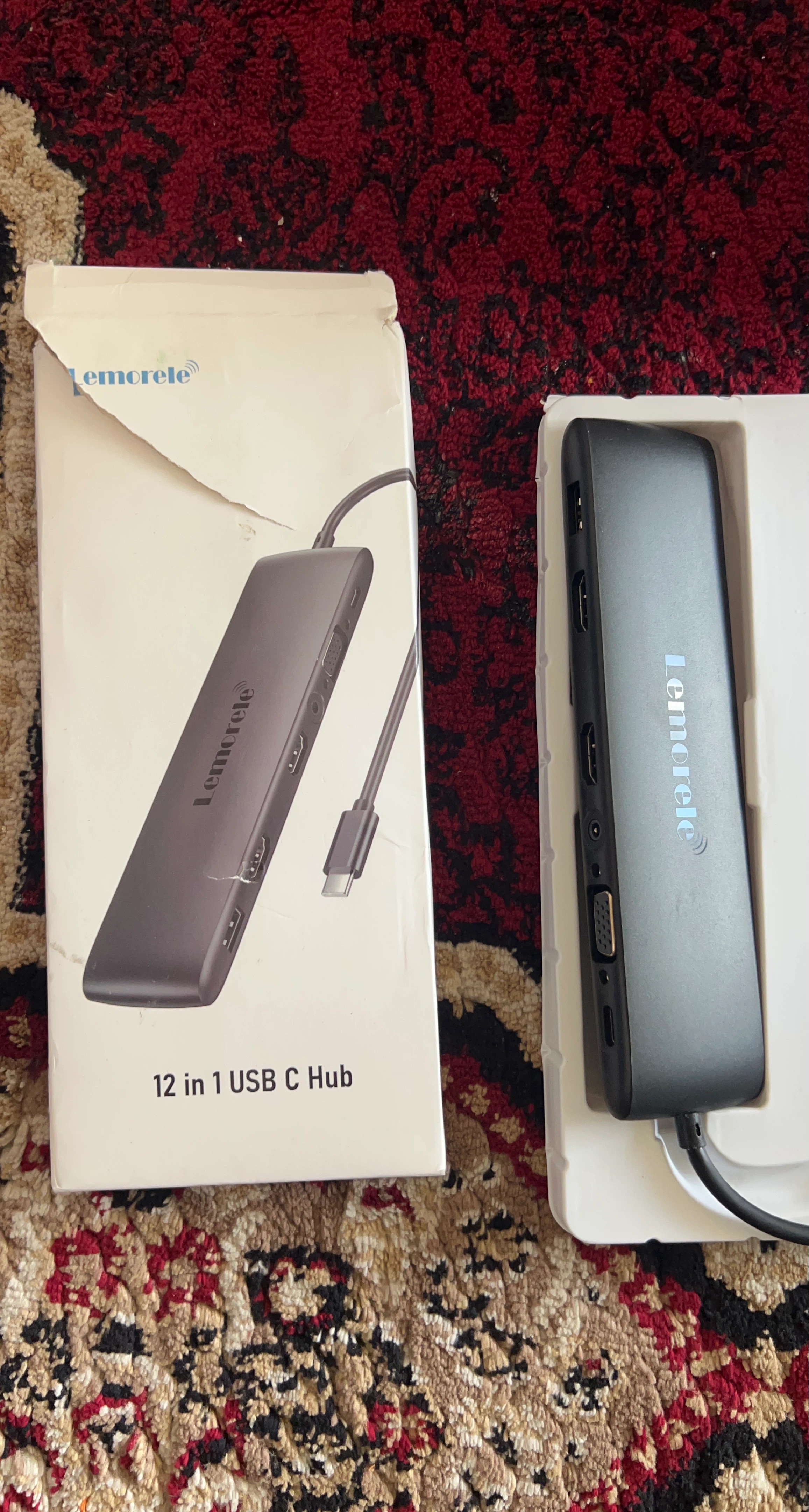 Lemorele 12 in 1 USB C Hub
