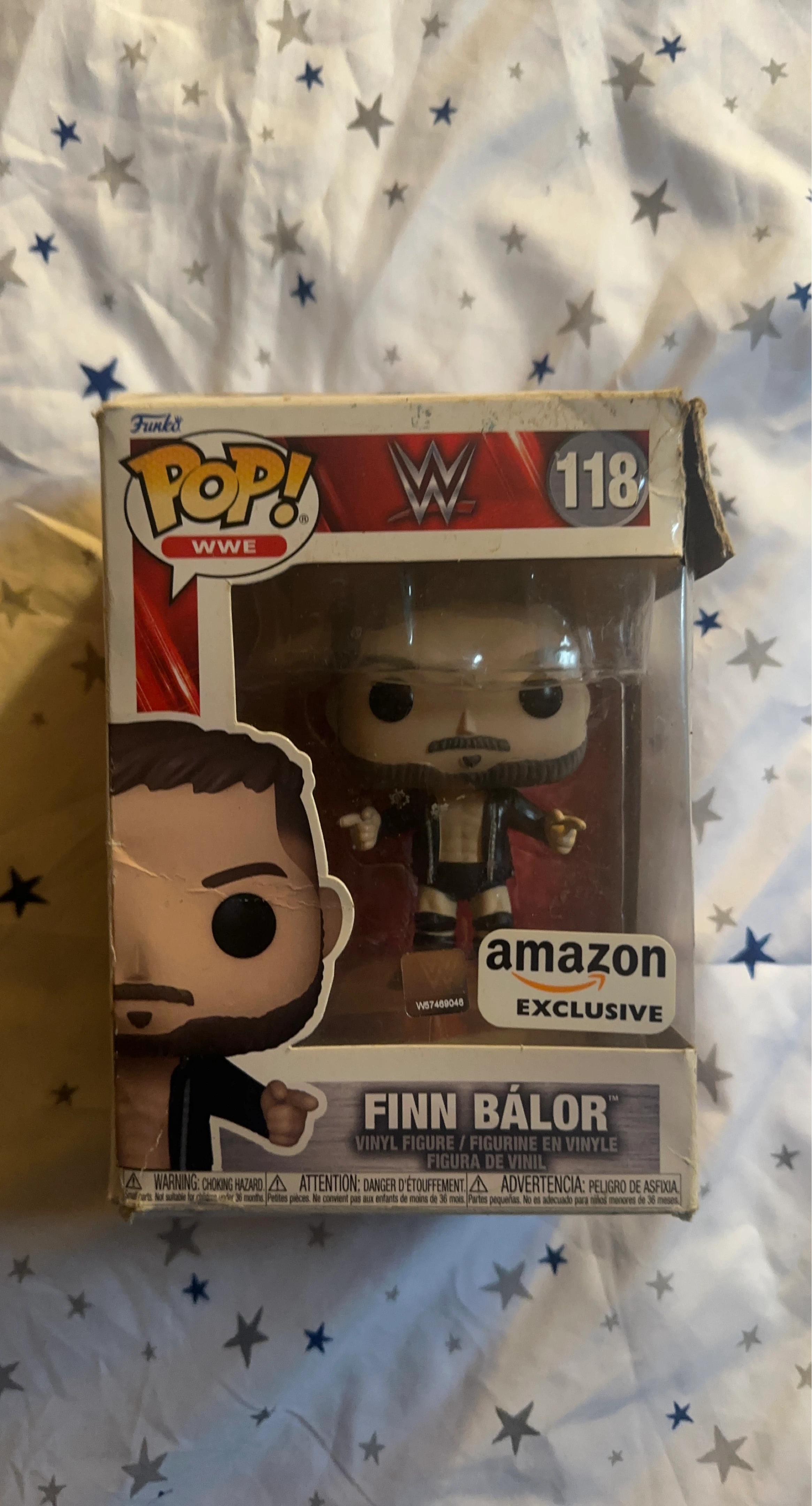 Funko Pop! WWE Finn Balor Vinyl Figure #118 Amazon Exclusive