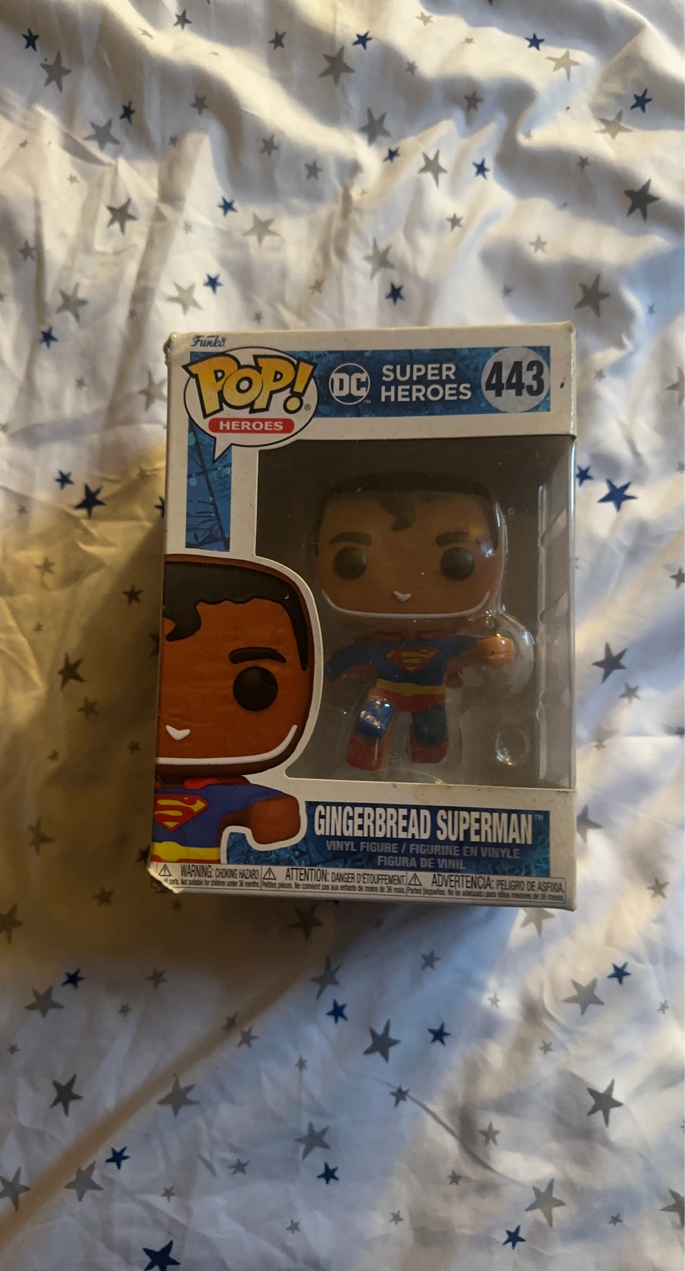 DC Super Heroes Gingerbread Superman #443 Vinyl Figure
