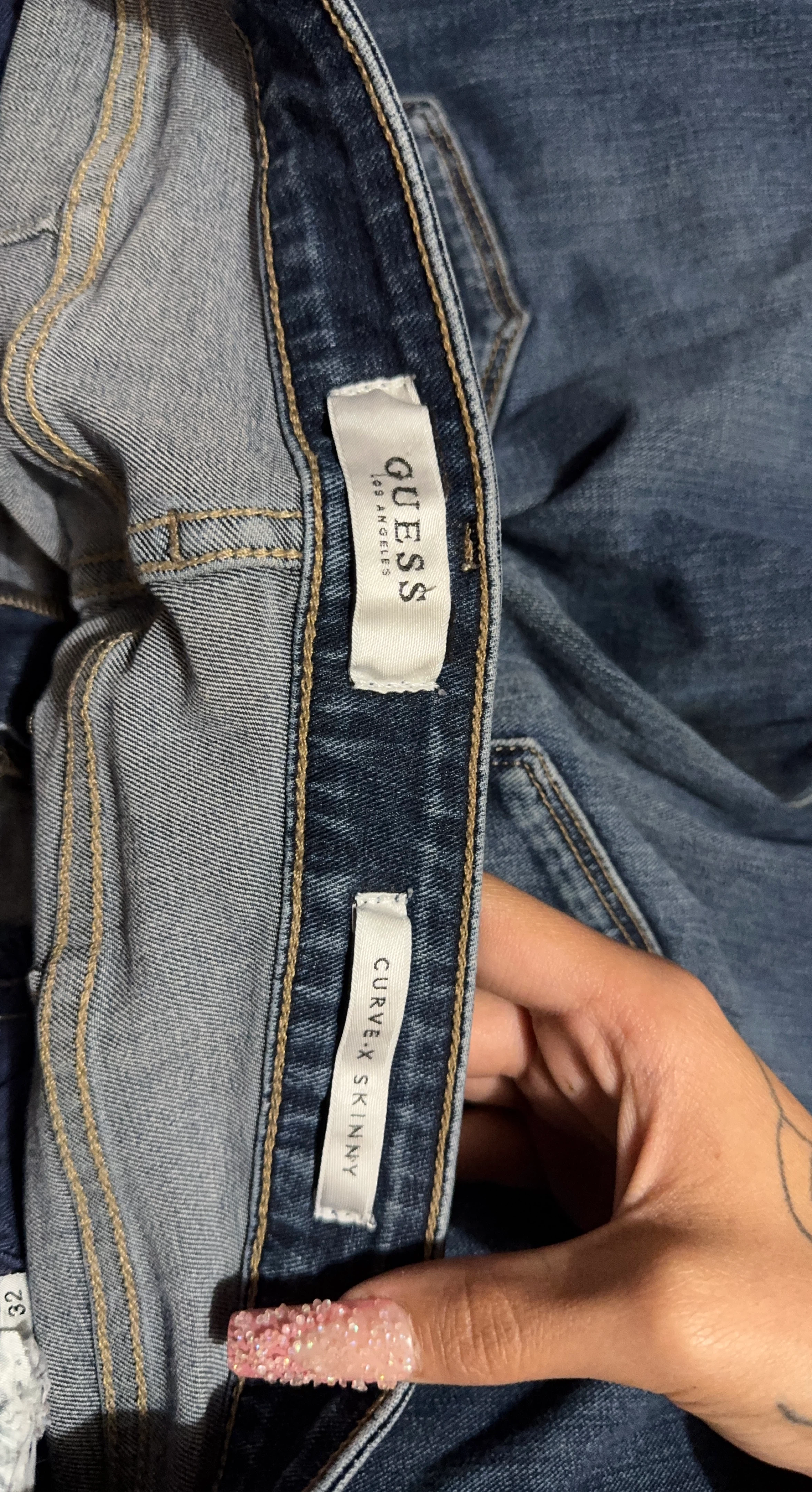 Guess Curve Skinny Jeans Size 32
