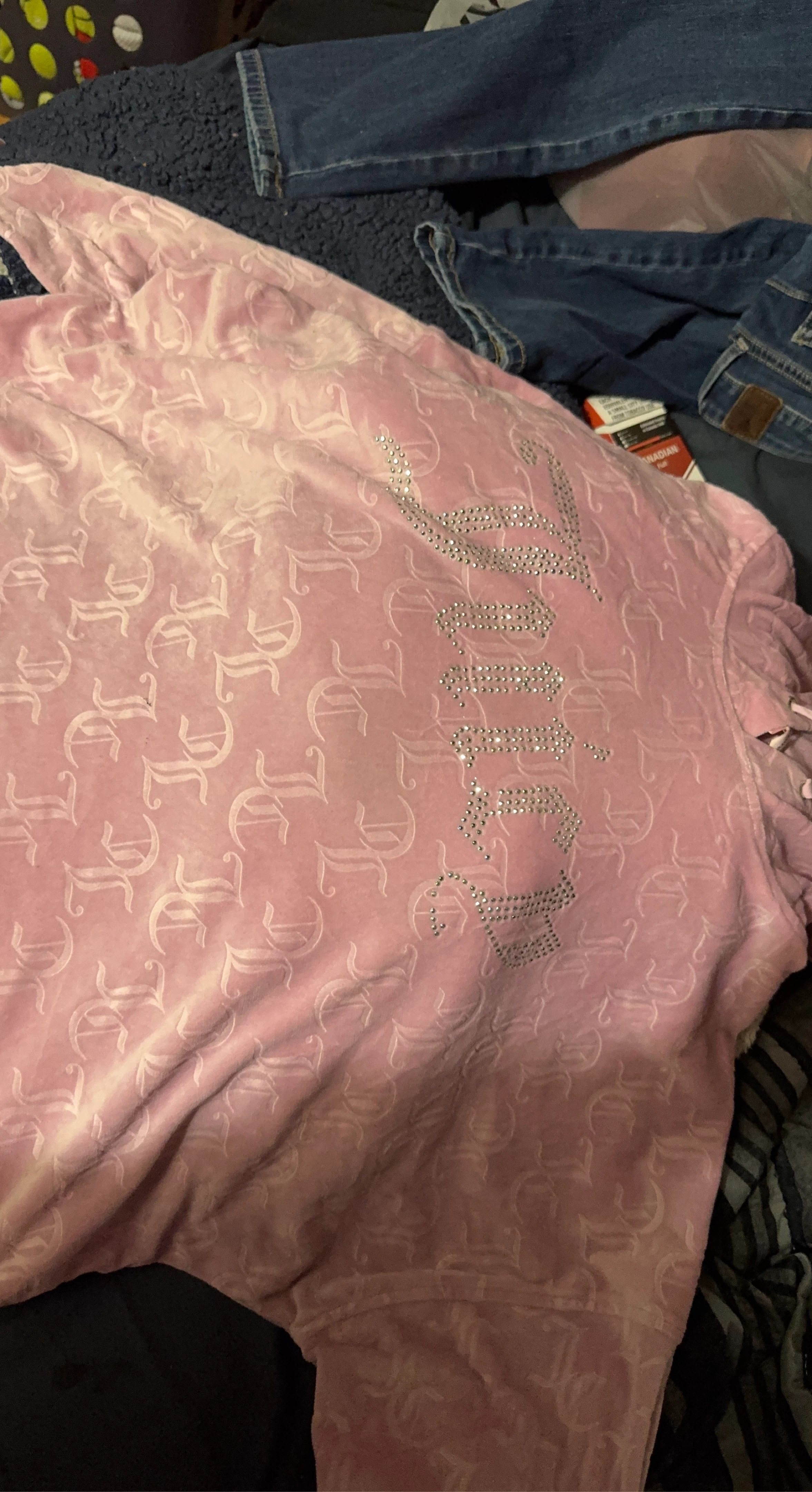 Juicy Couture Pink Velour Hoodie