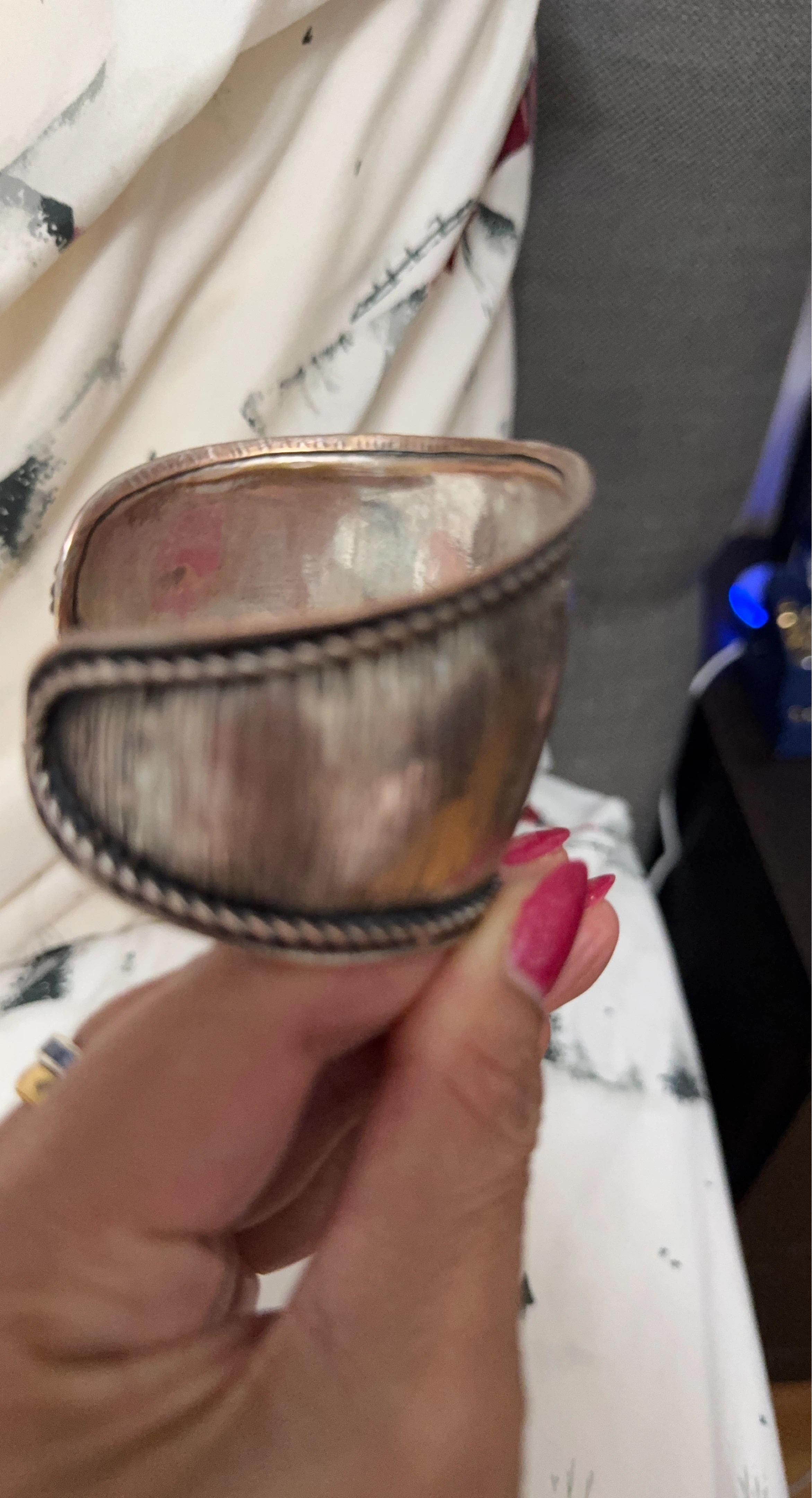 Vintage  bronze Cuff Bracelet