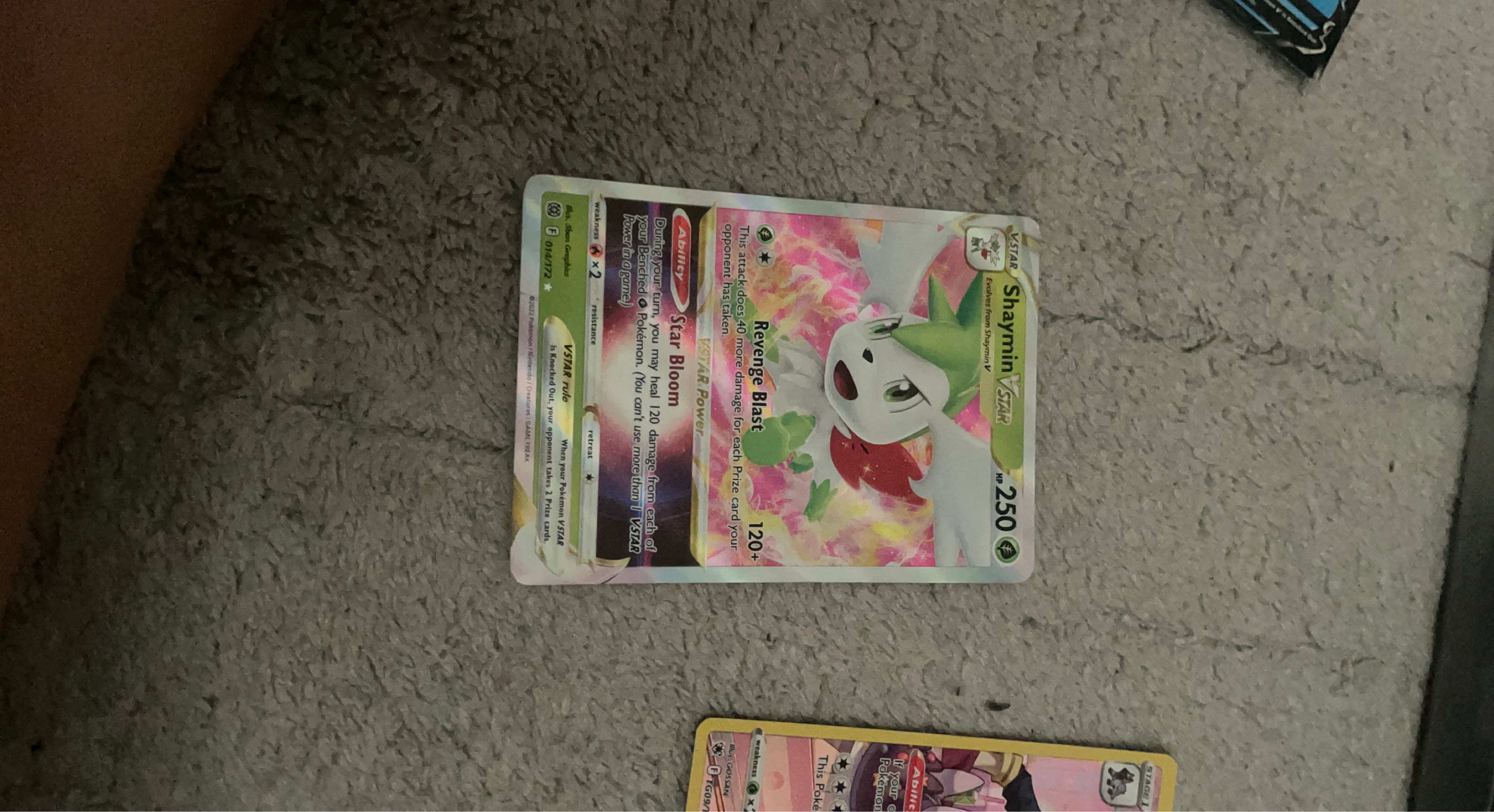 Shaymin VSTAR Pokémon Card