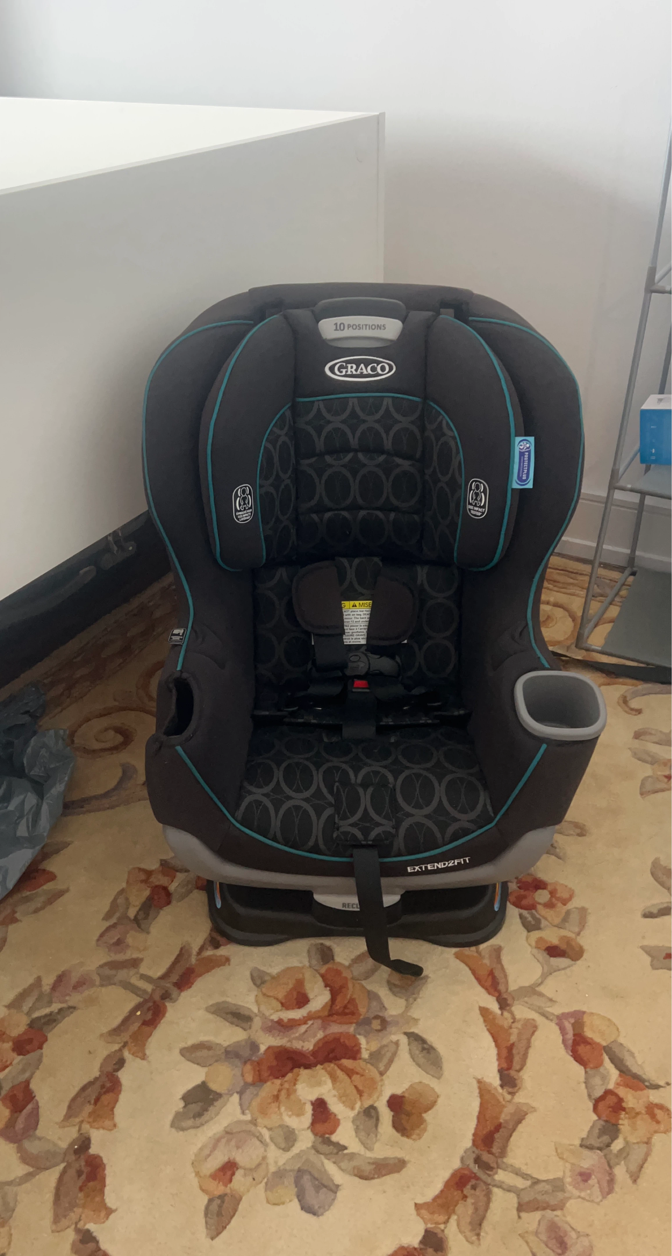 Graco Extend2Fit Convertible Car Seat