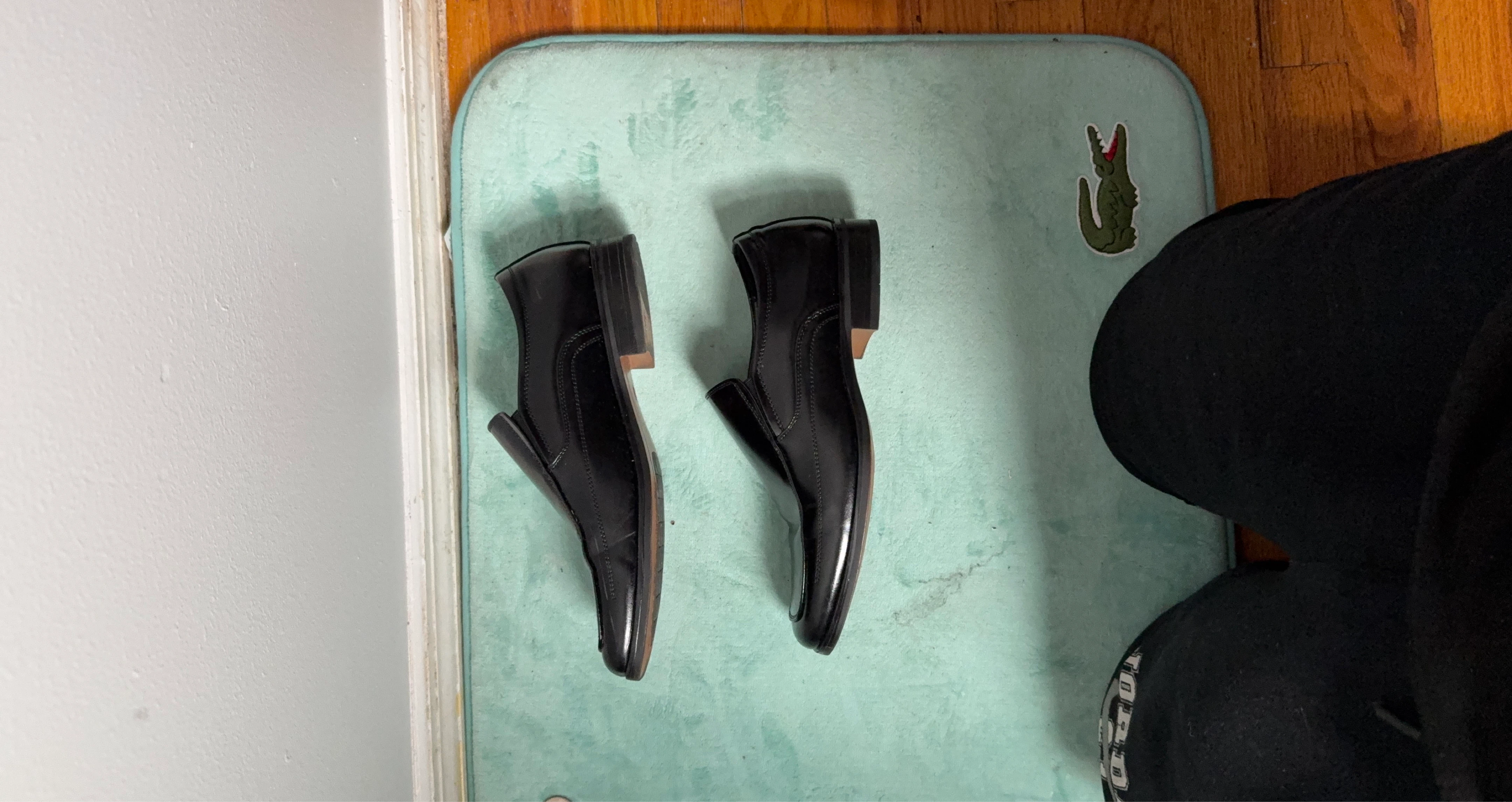 Black Loafer Shoes Size 7