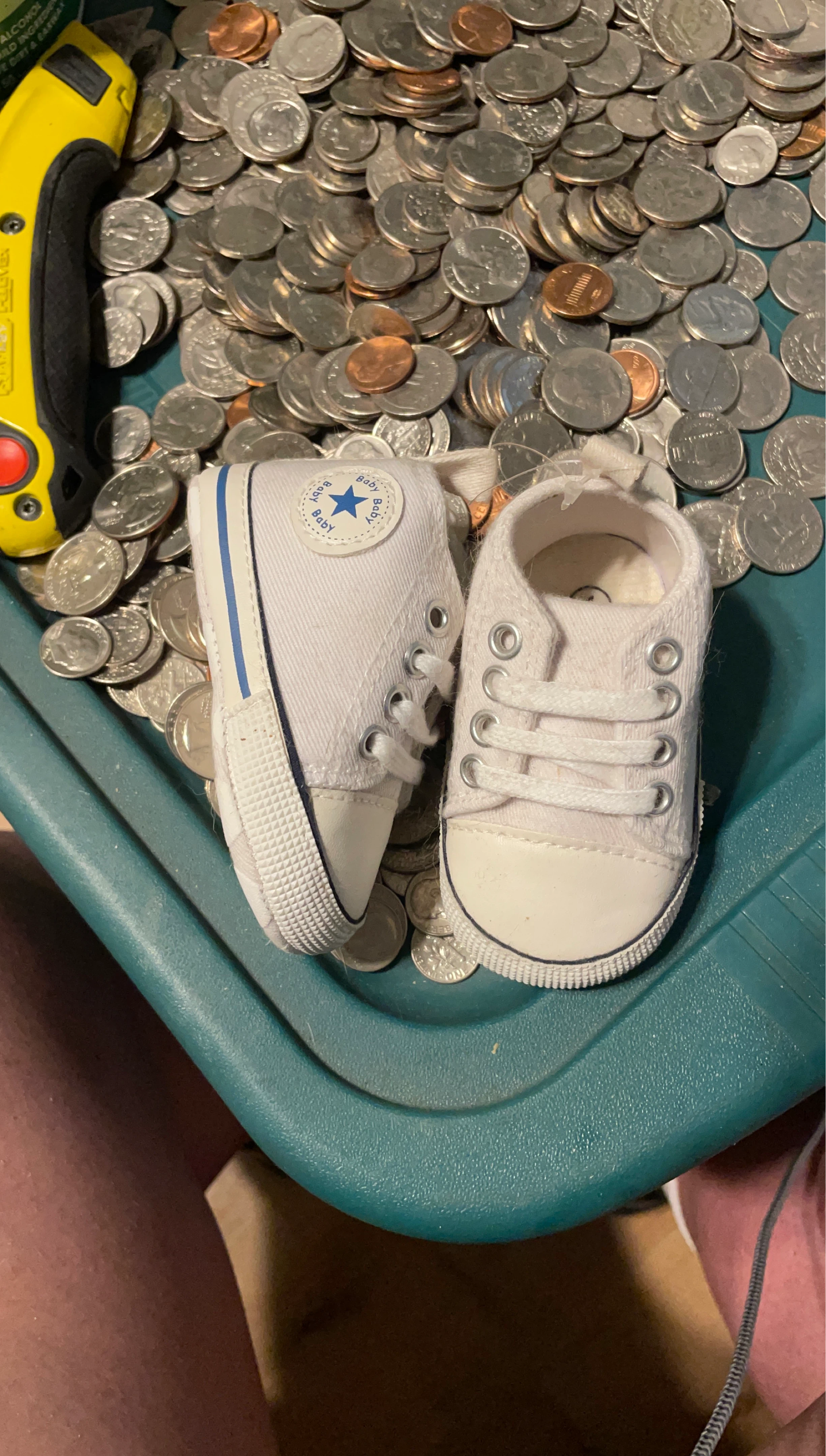 White Baby Sneakers