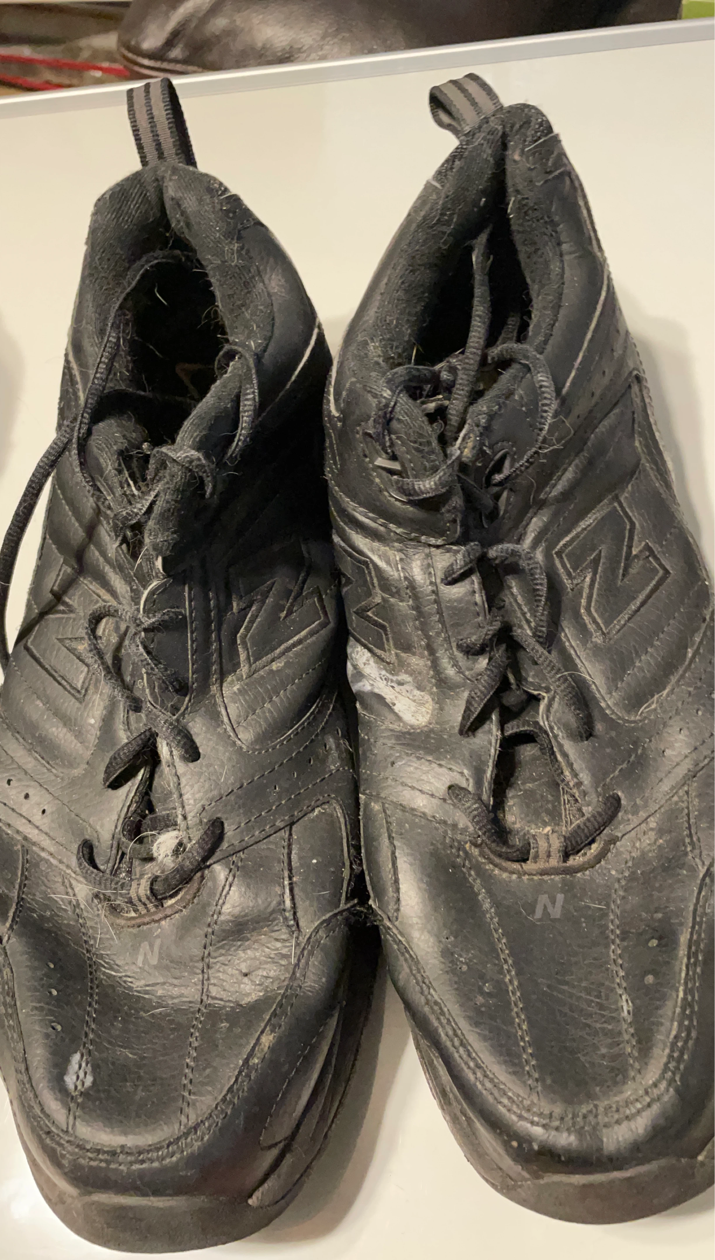 New Balance Black Walking Shoes