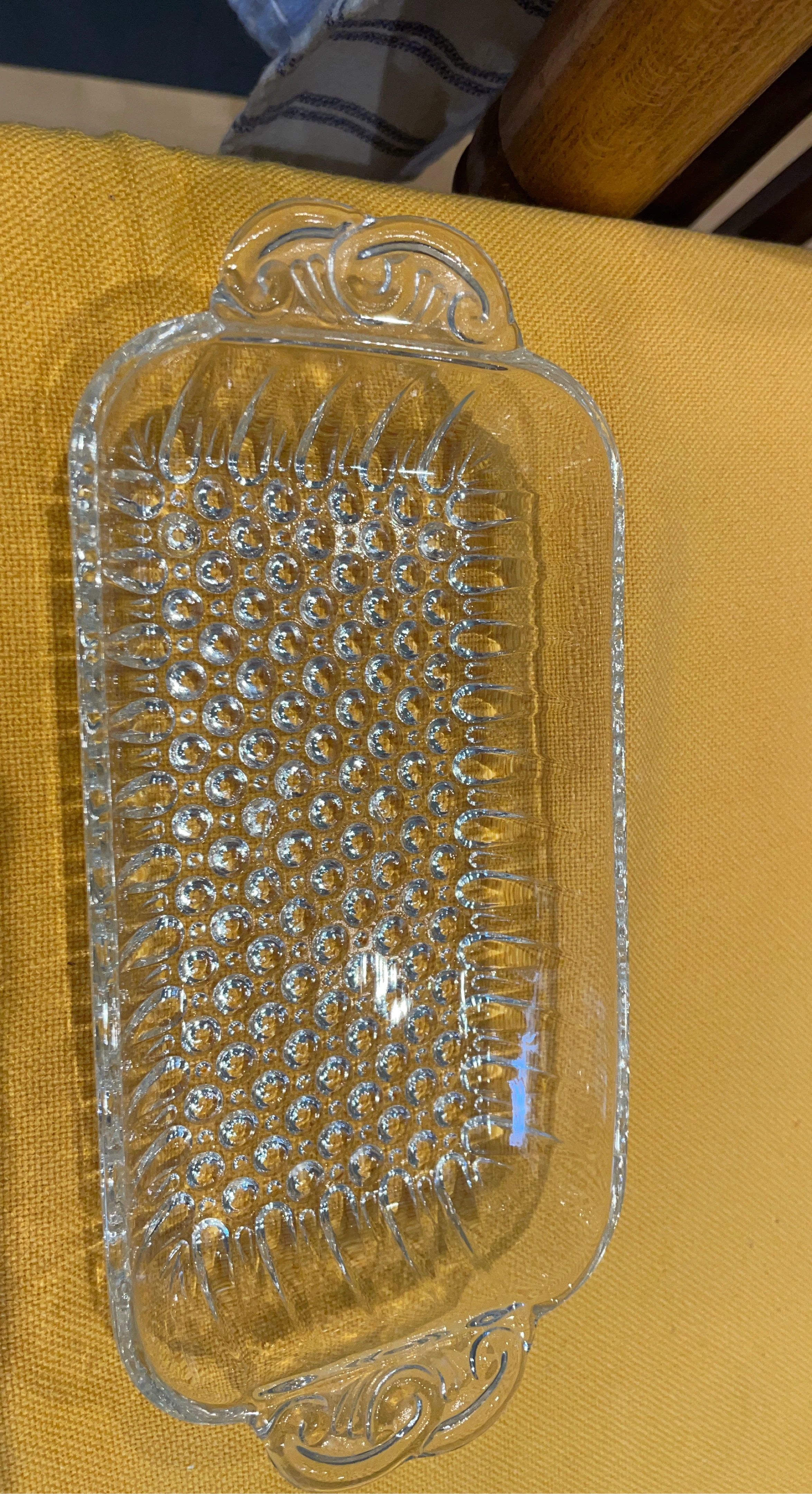 Glass Rectangular Serving Tray