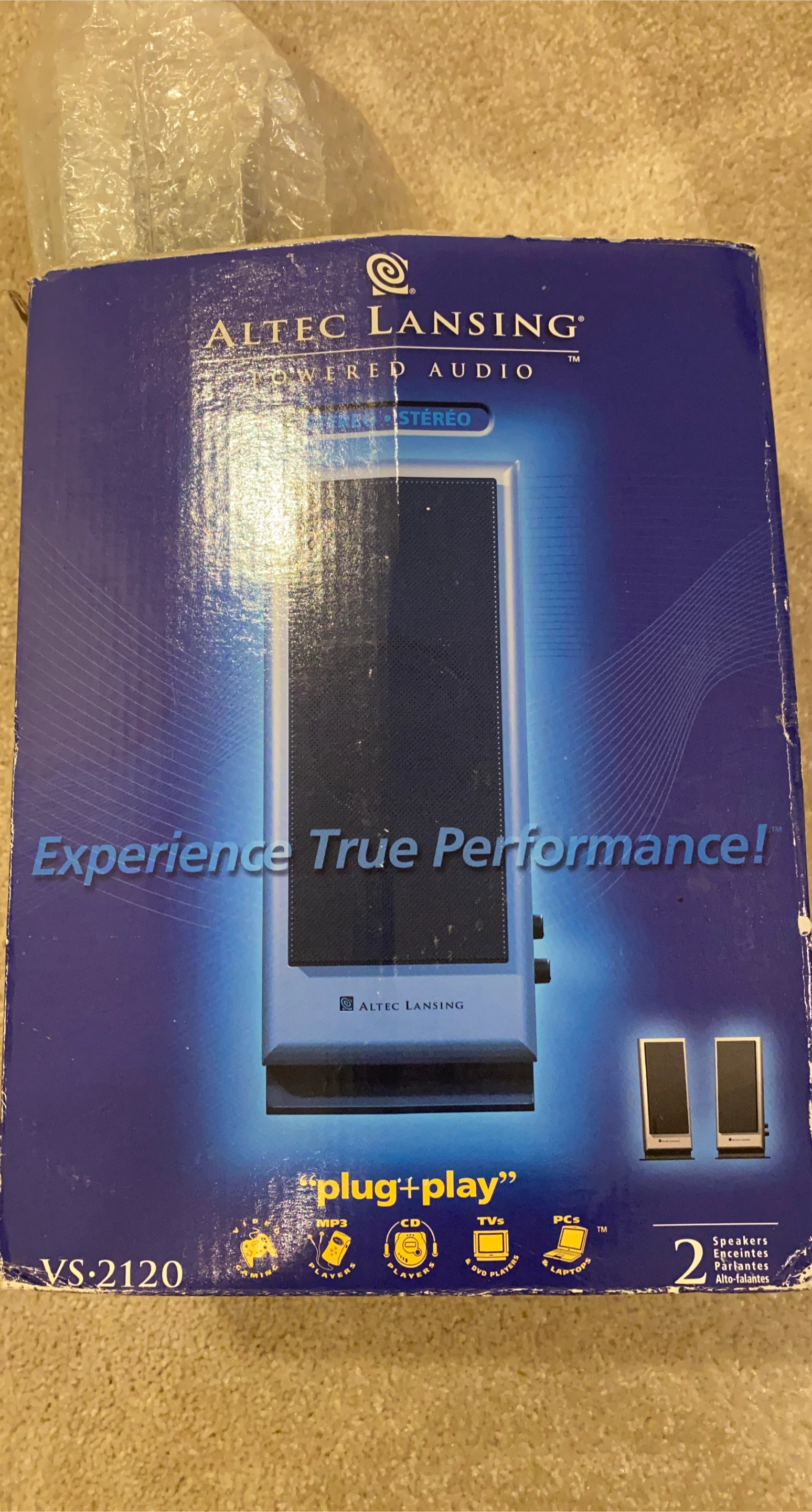 Altec Lansing VS-2120 Powered Stereo Speakers