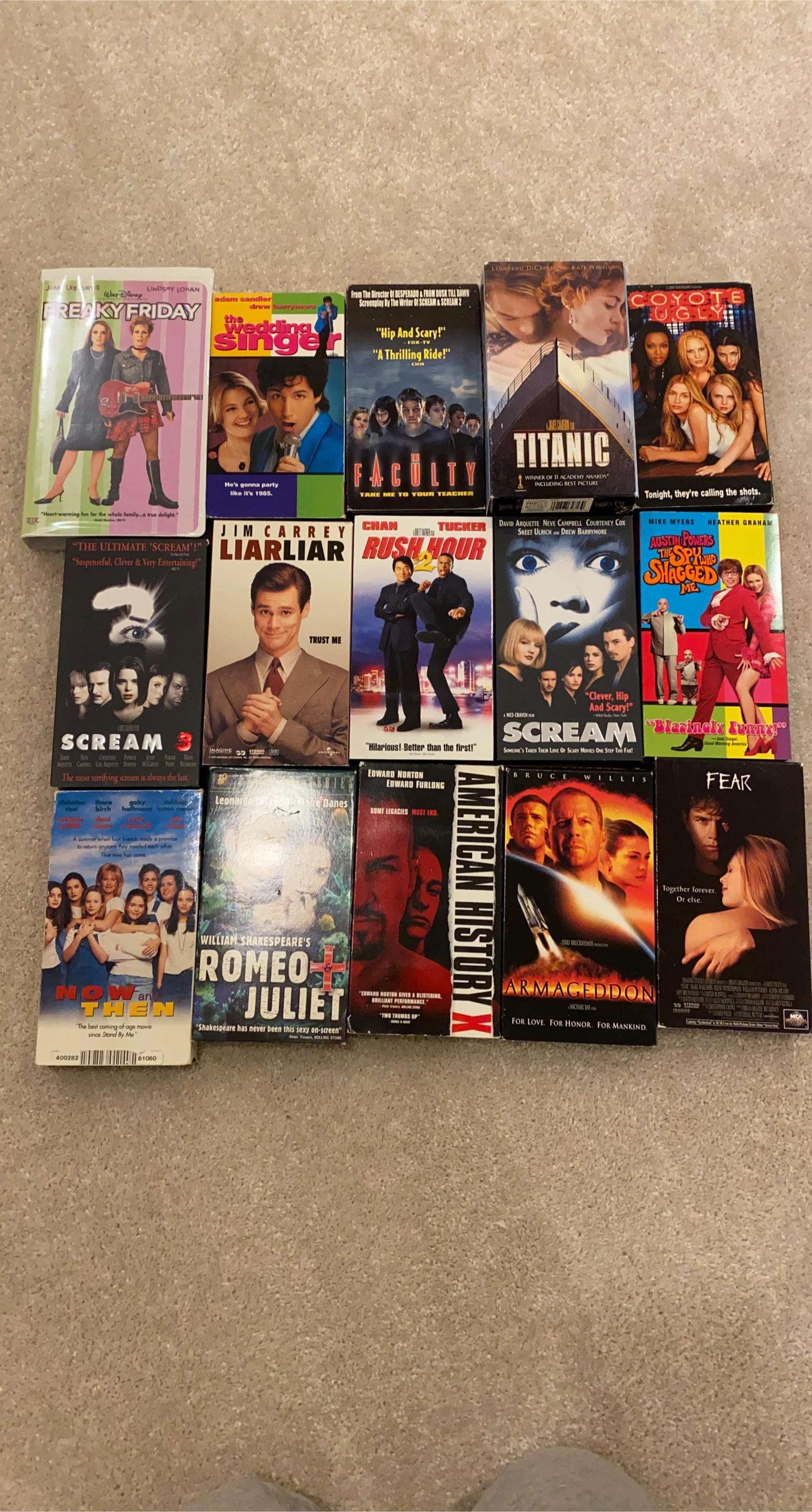 VHS Movies - Bundle or Individual