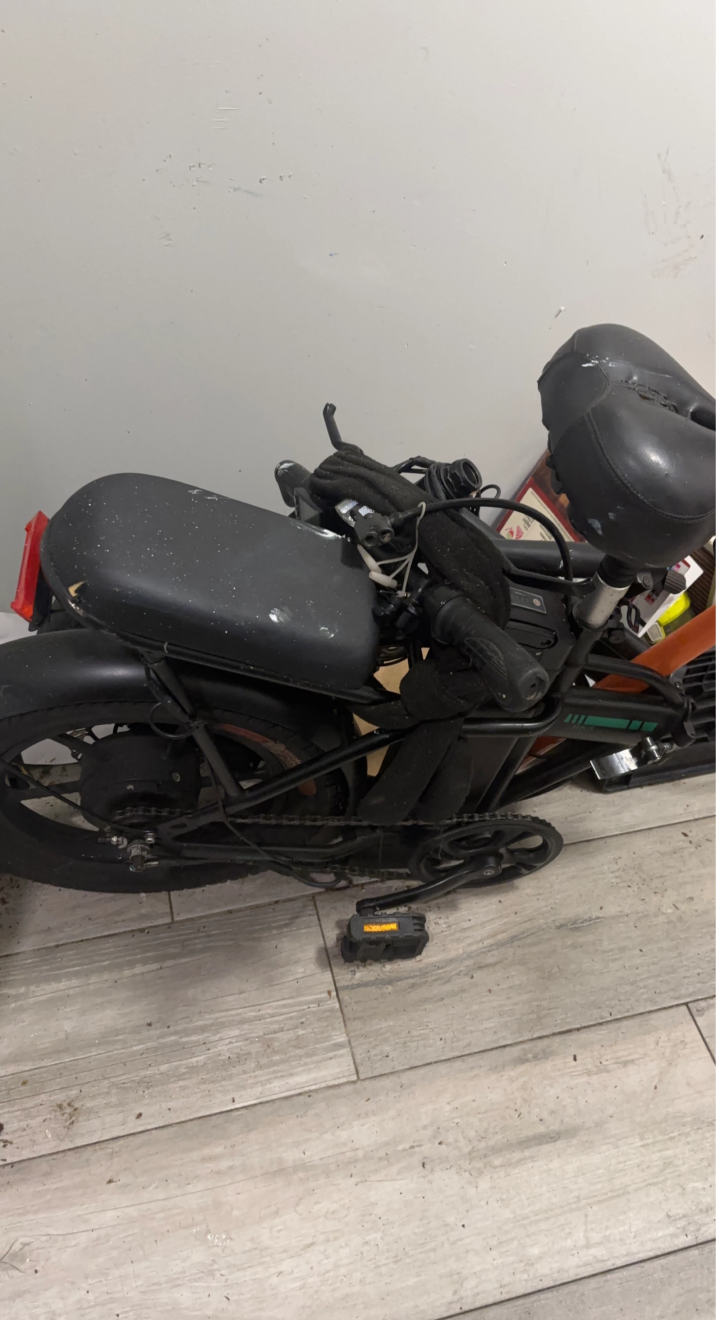 Black Electric Bike - Fat Tire