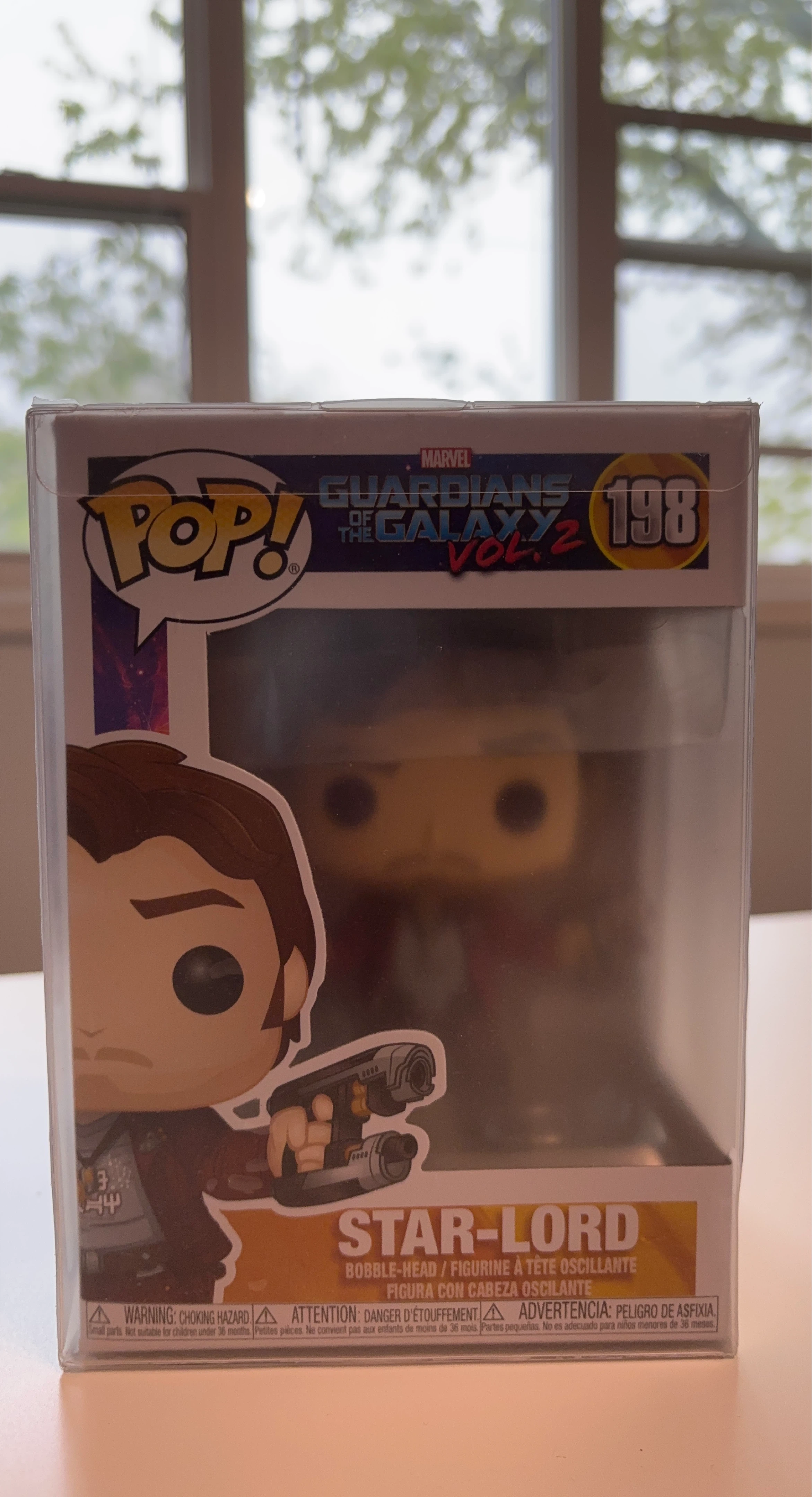 Funko Pop! Marvel Guardians of the Galaxy Vol. 2 Star-Lord #198