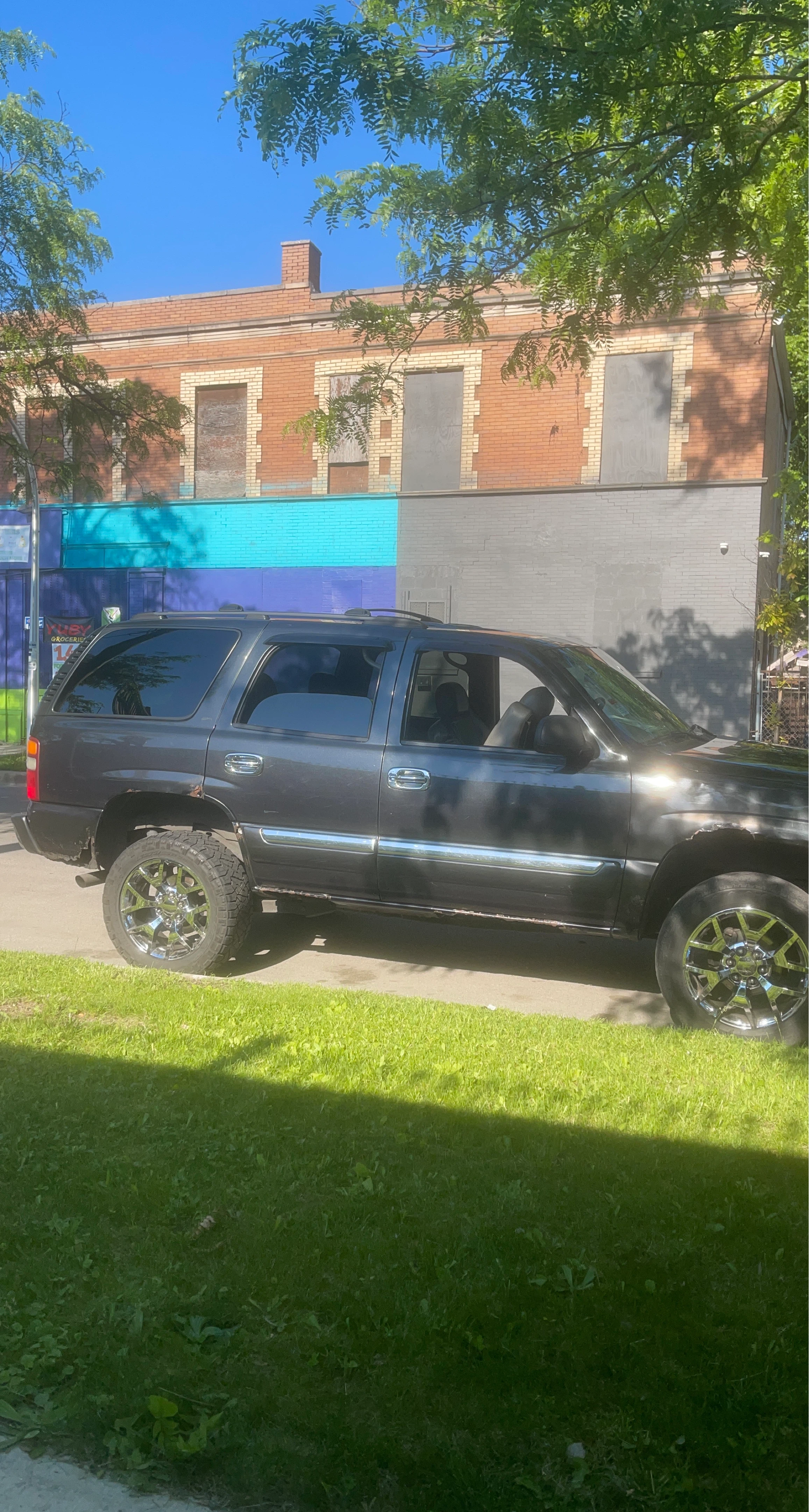 Dark Gray Chevrolet Tahoe SUV