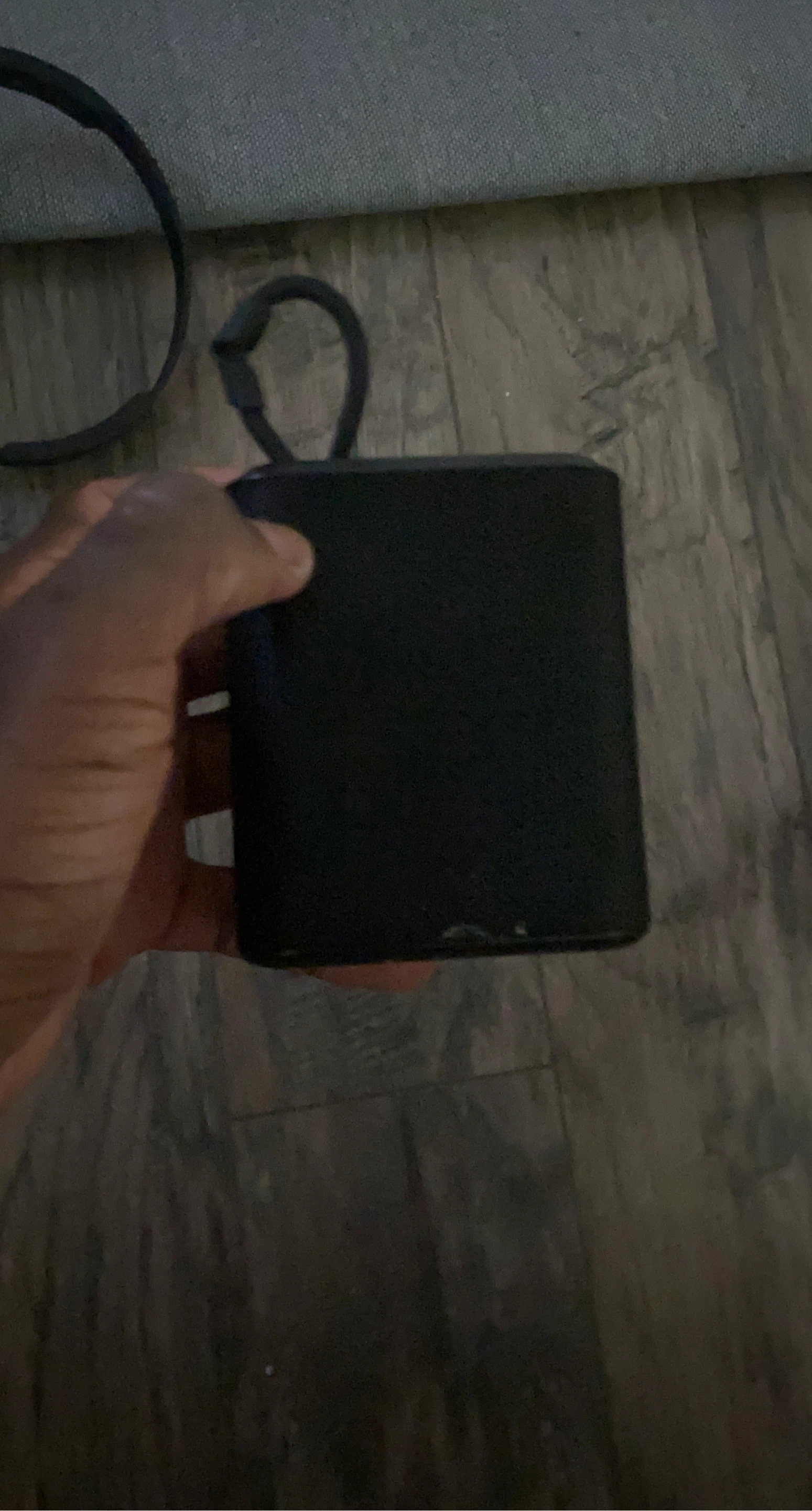 Black Portable Bluetooth Speaker