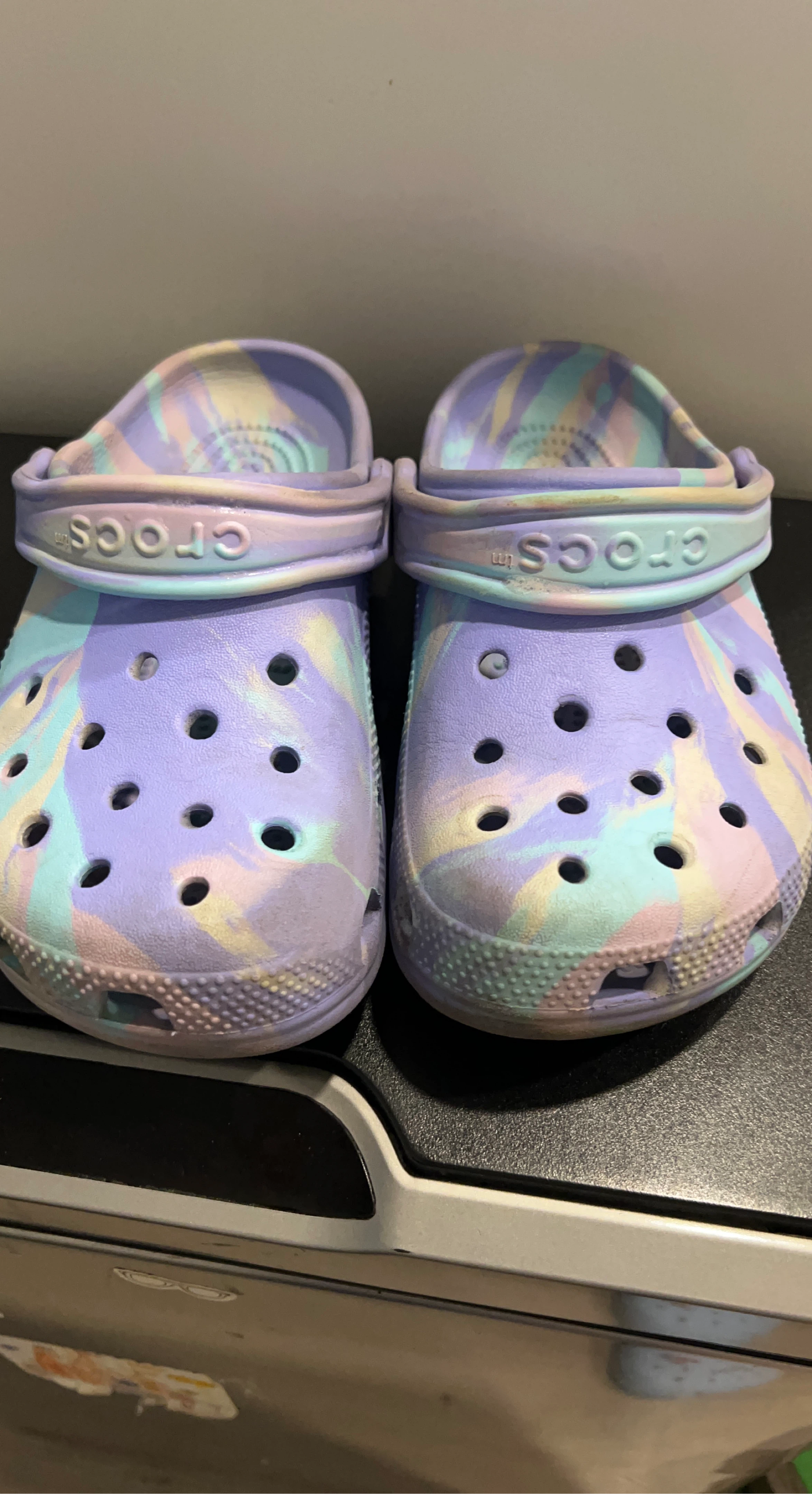 Crocs Toddler Clogs Tie Dye J1