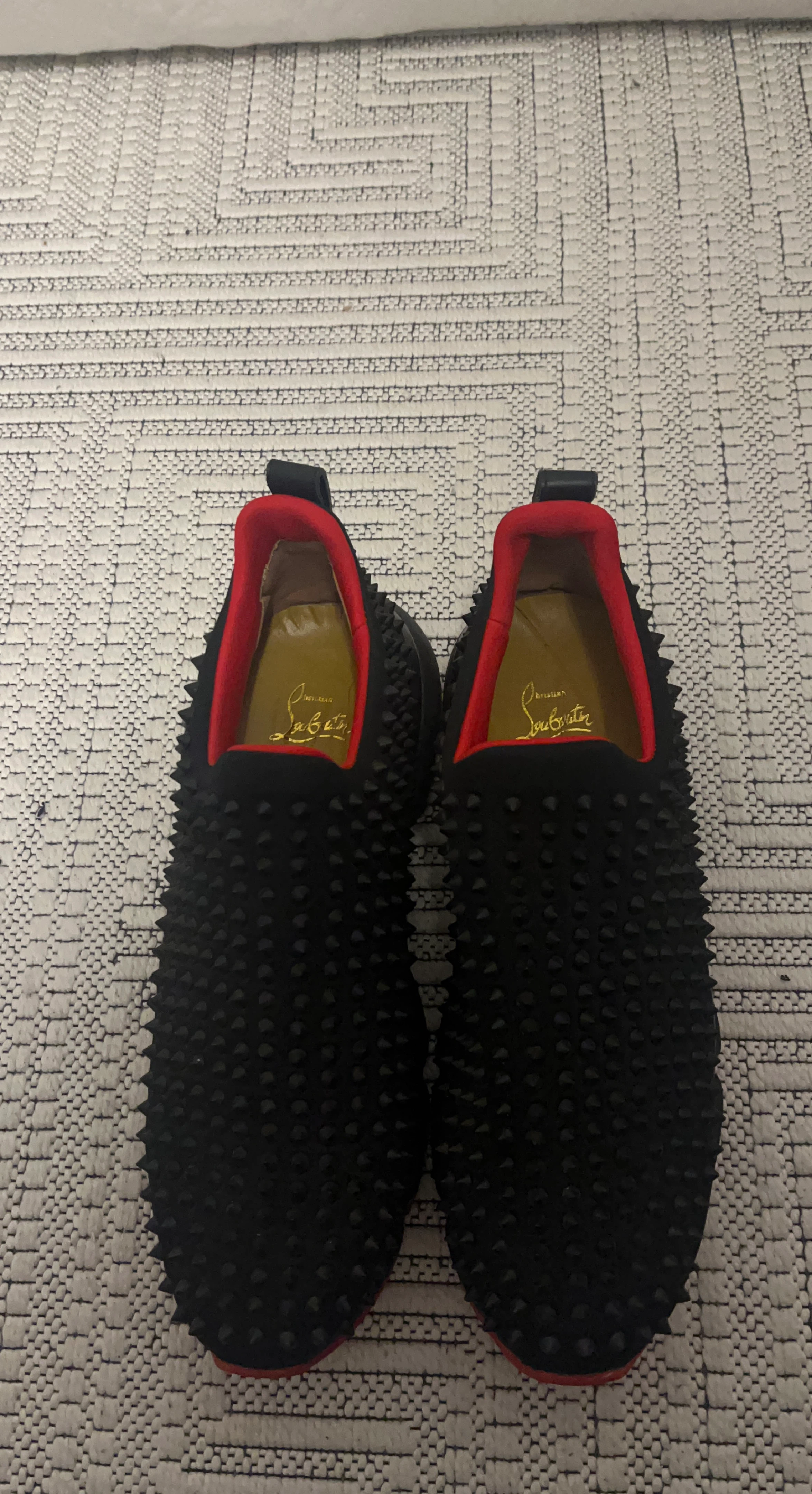 Christian Louboutin Spike Slip-On Sneakers