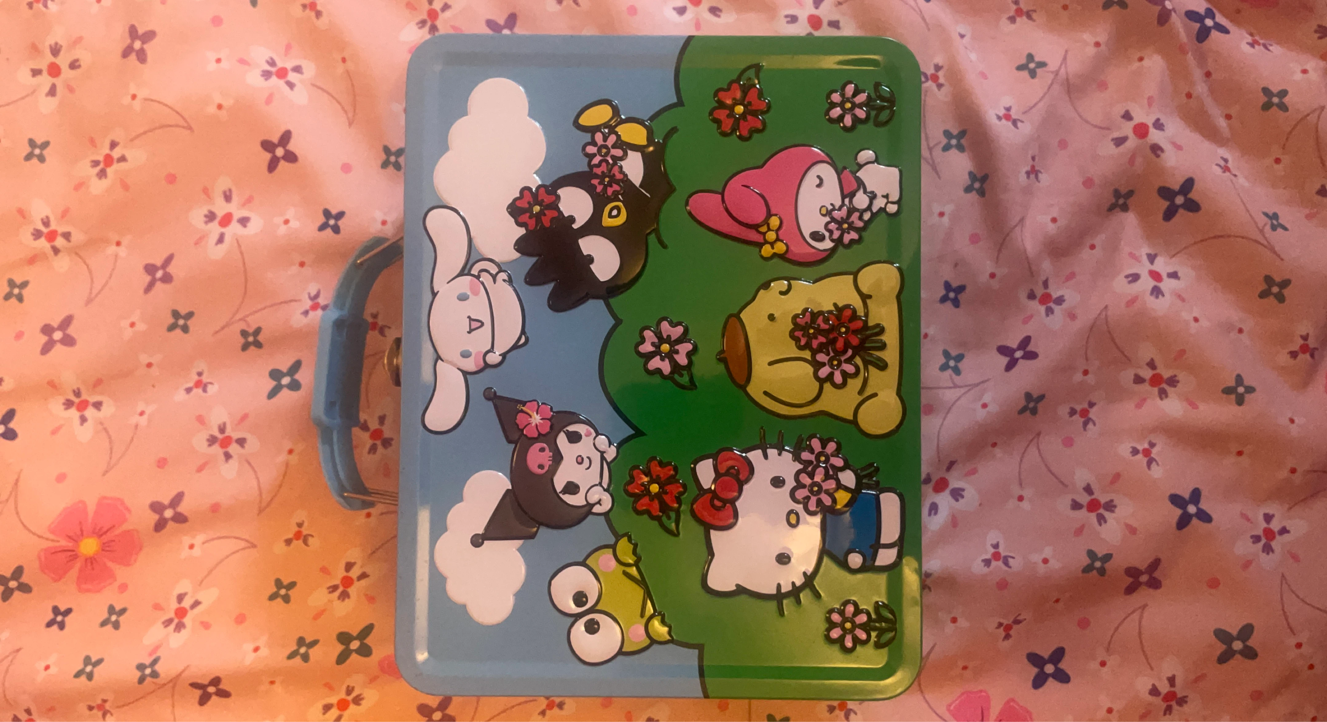 Sanrio Characters Tin Lunch Box
