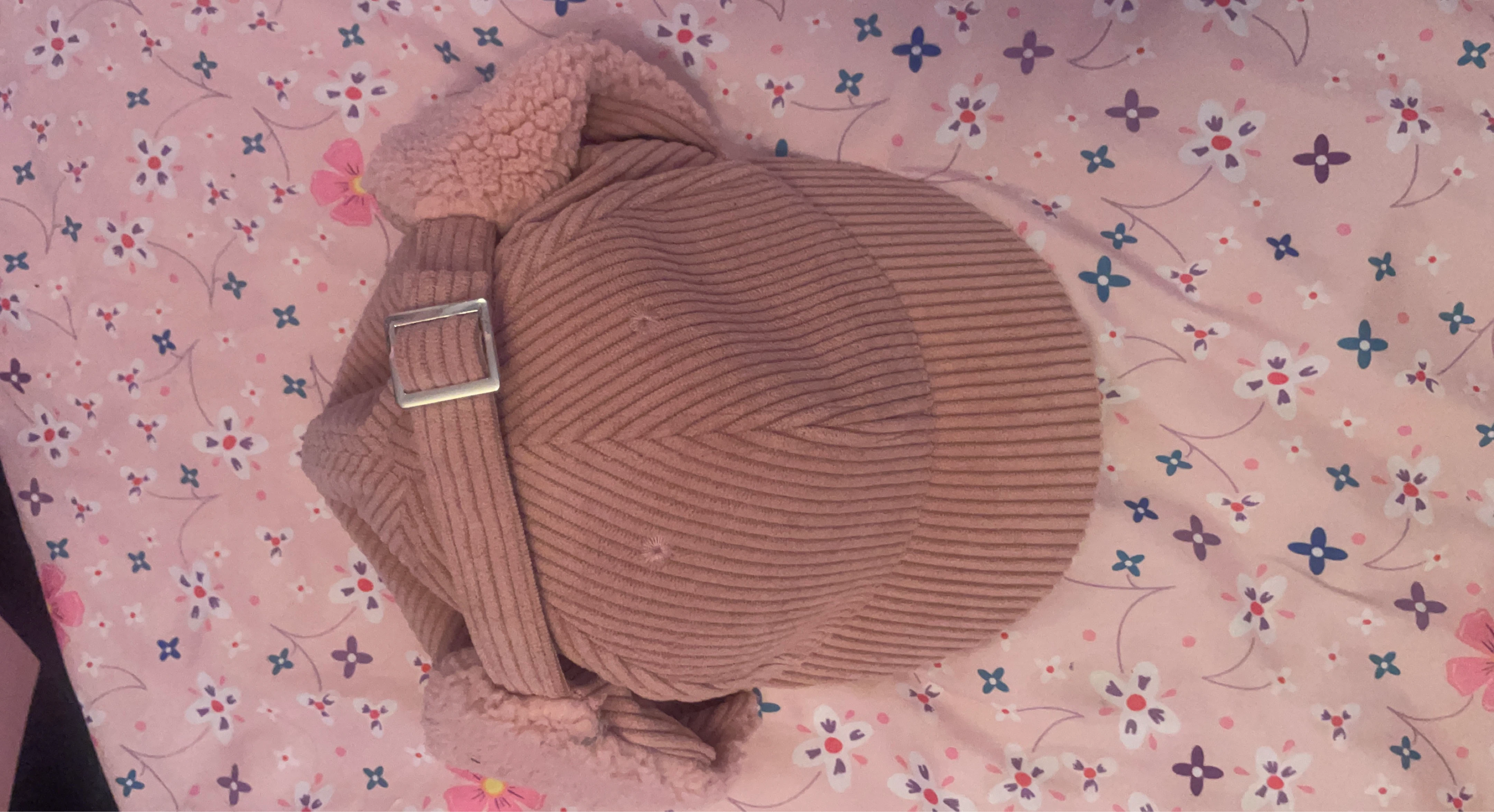 Corduroy Earflap Hat