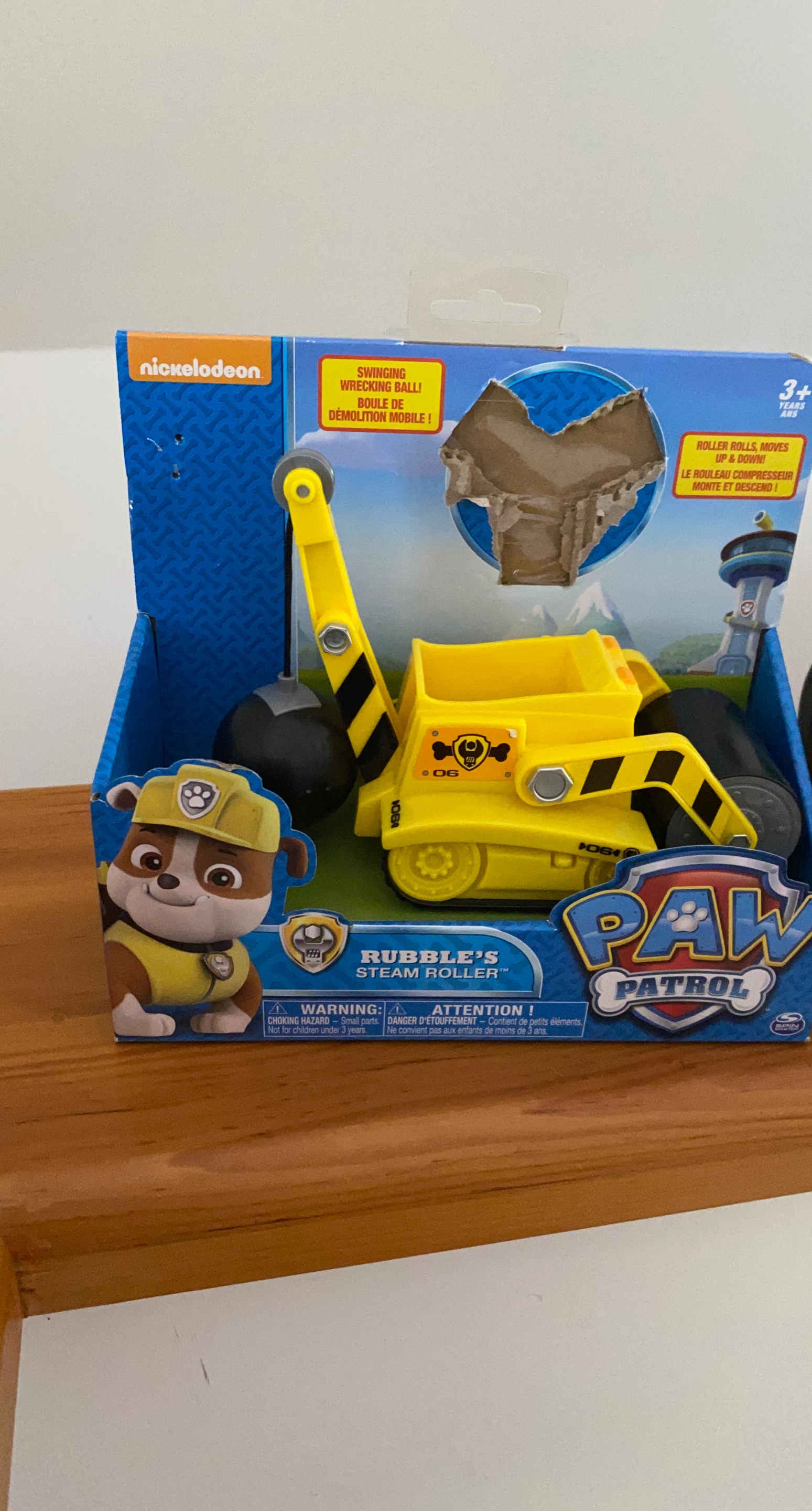 Paw Patrol Rubble's Steam Roller Toy