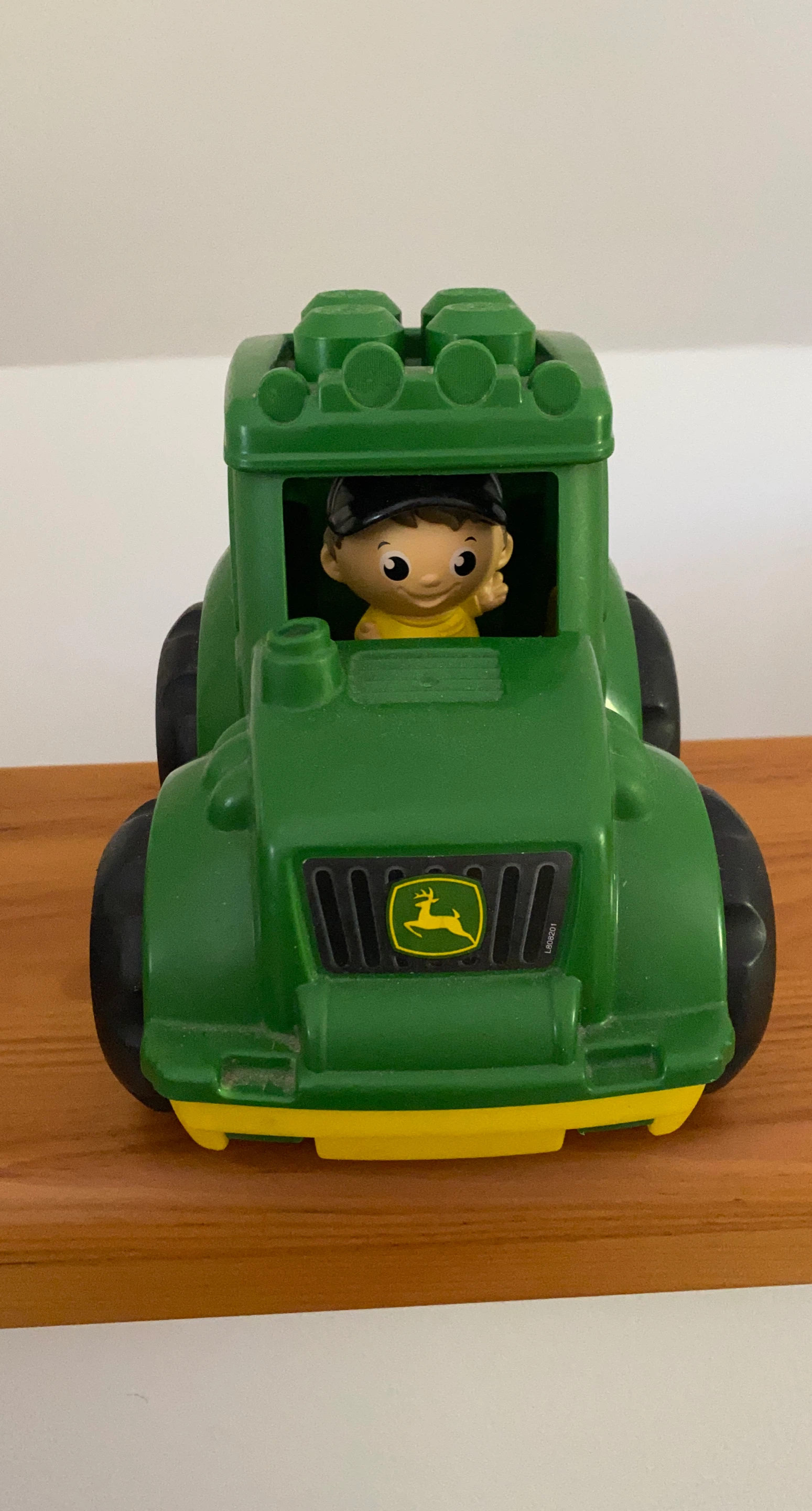 John Deere Toy Tractor with Driver