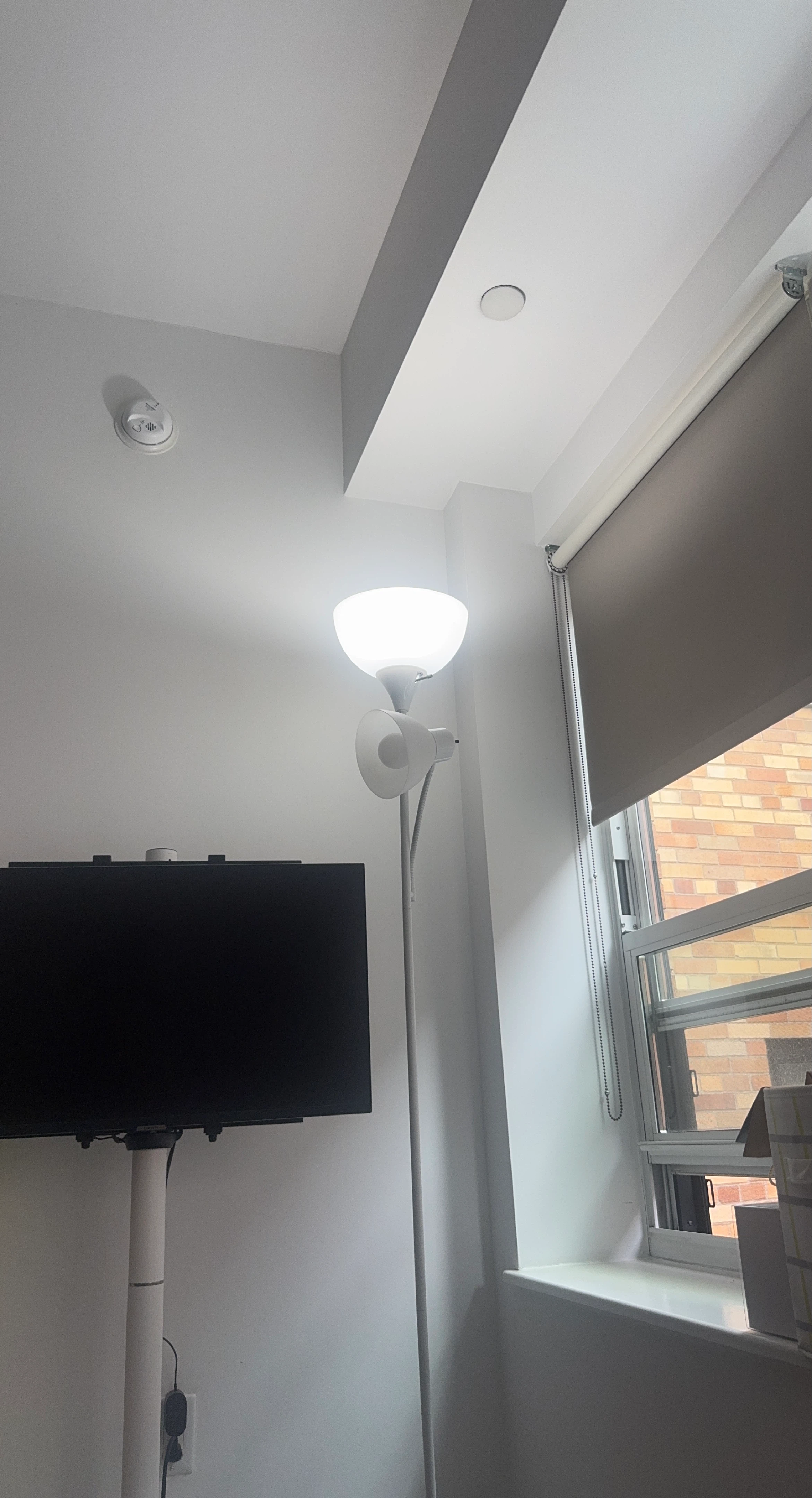 White Floor Lamp