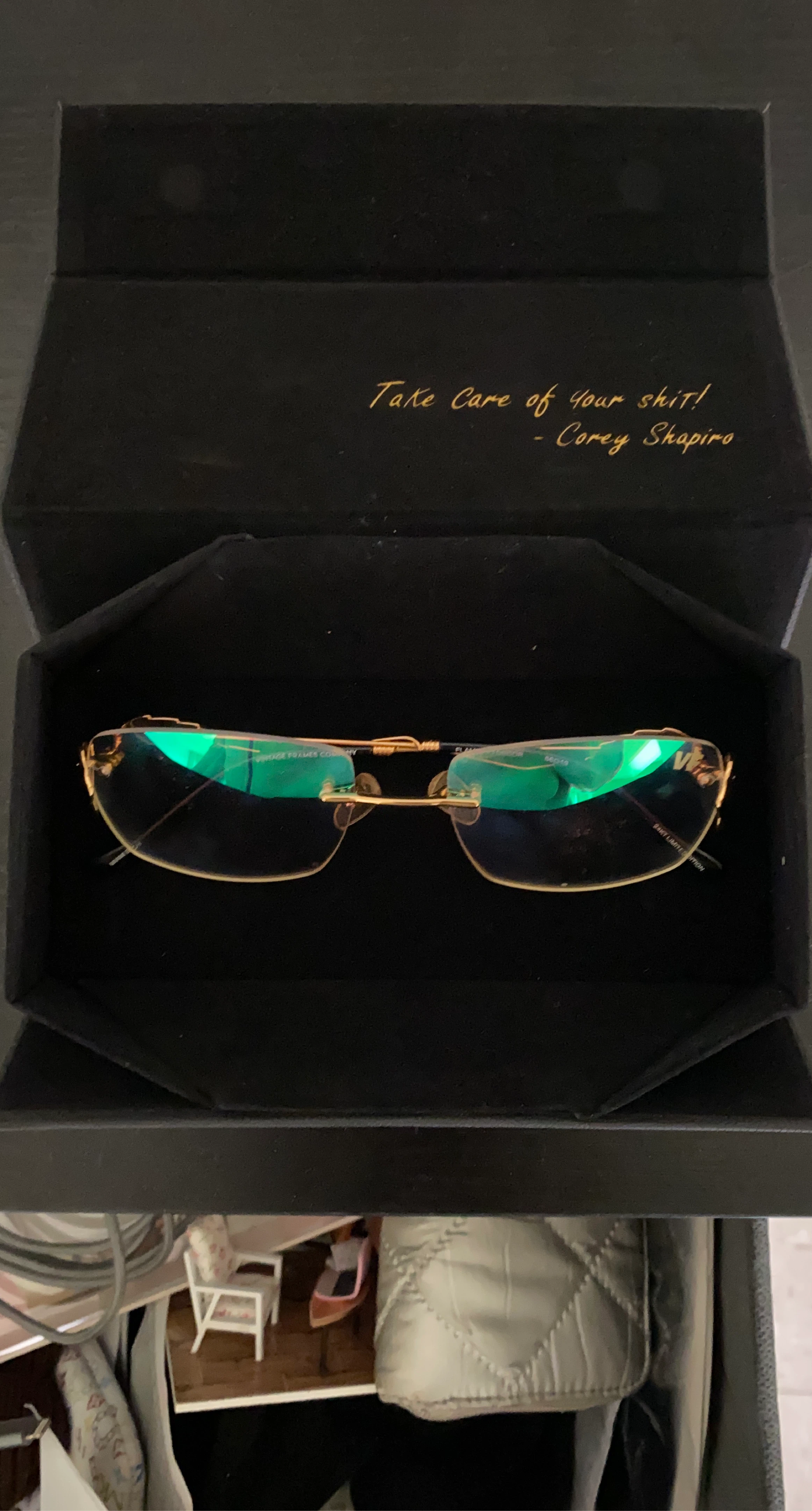 Vintage Frames Co. 24k Limited Edition Sunglasses