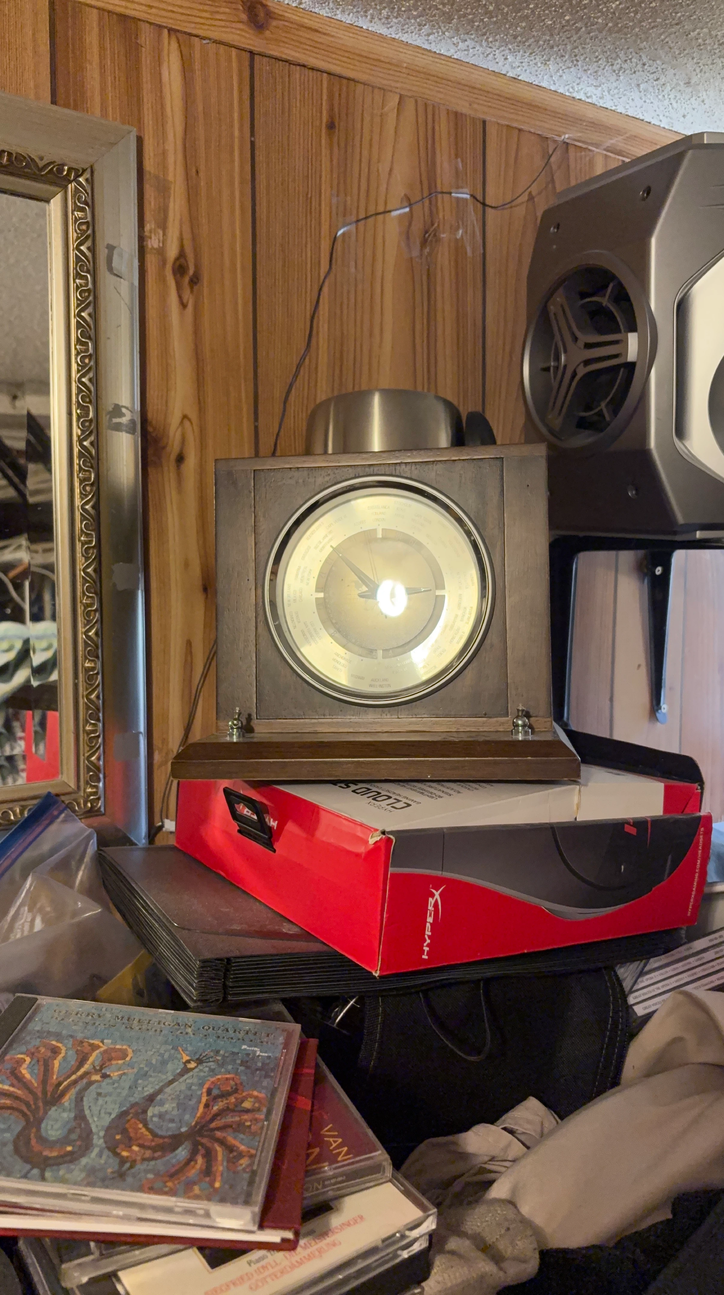 Vintage Barometer Weather Station