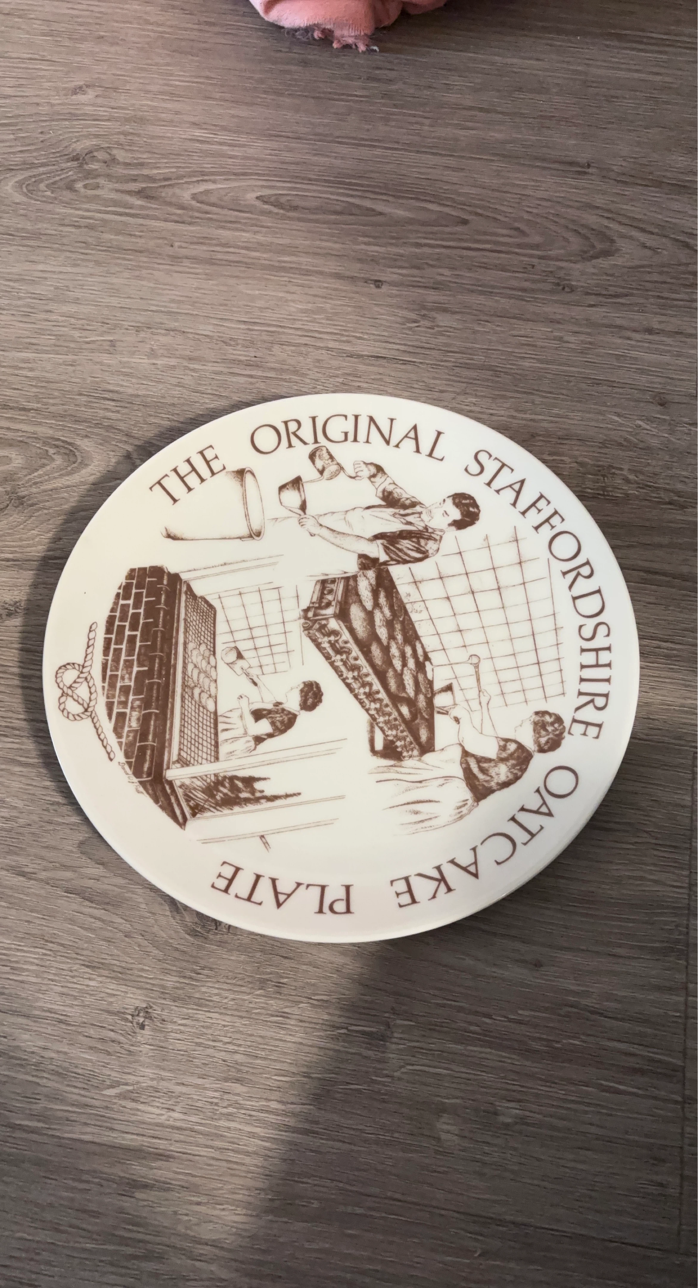 The Original Staffordshire Oatcake Plate