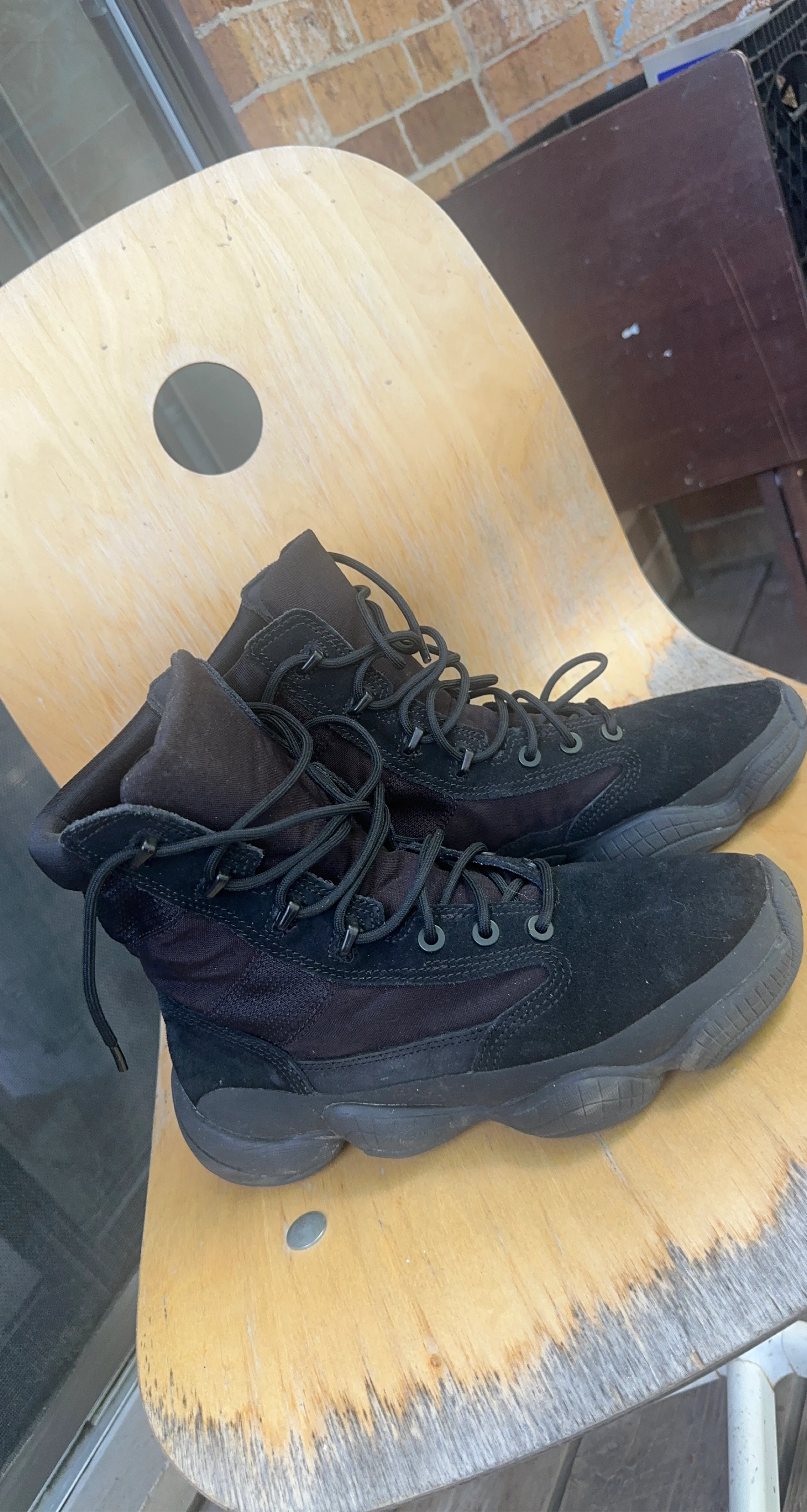 Adidas Yeezy 500 High "Tactile Orange" Boots