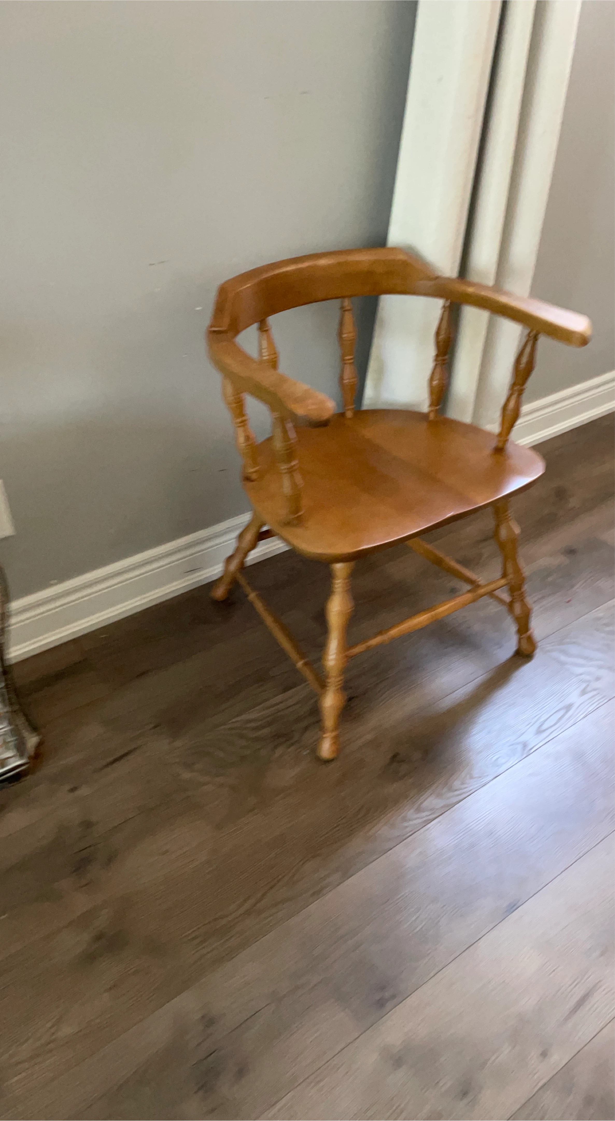 Wooden Accent Chair