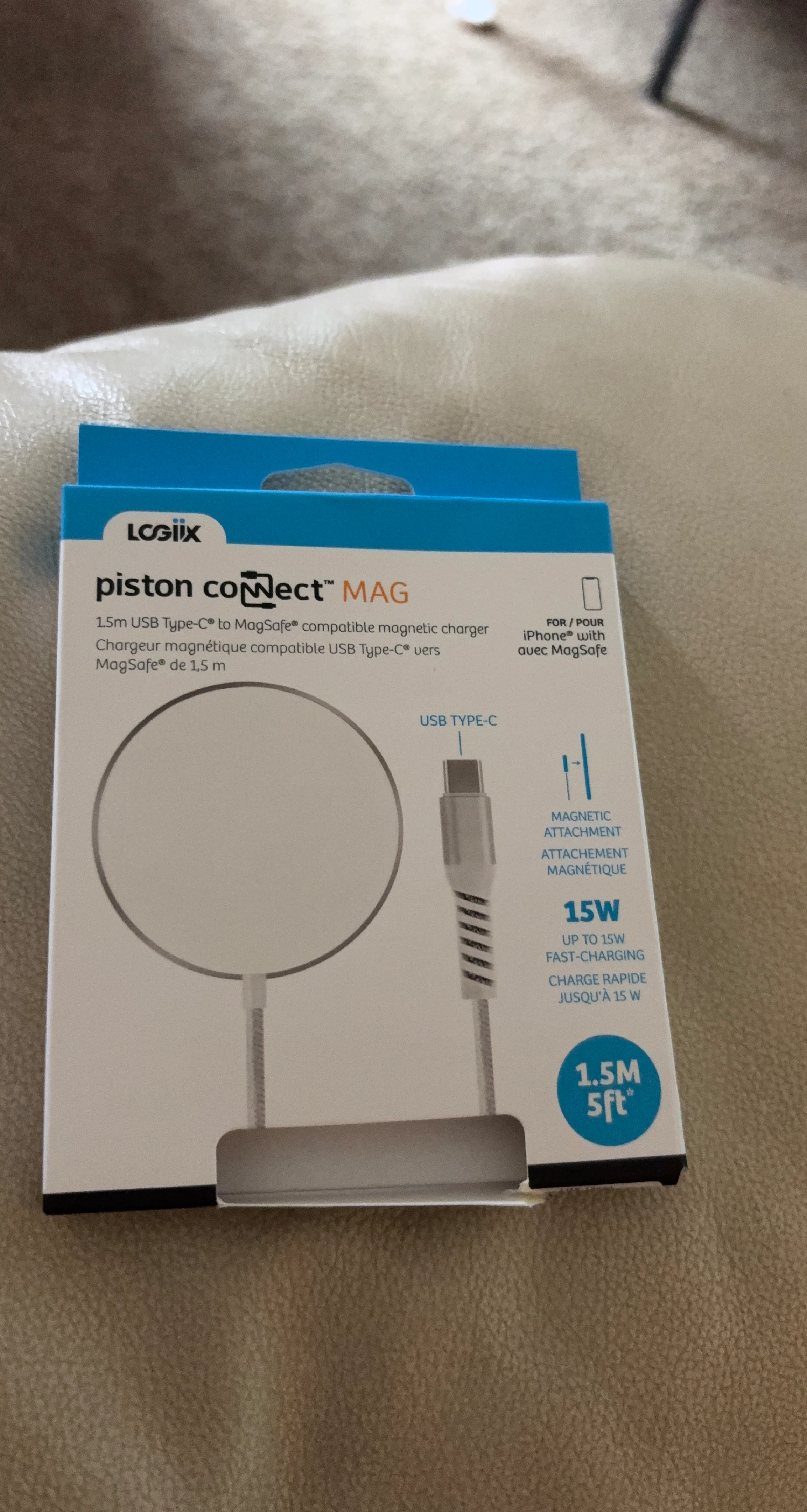 Logiix Piston Connect MAG Wireless Charger