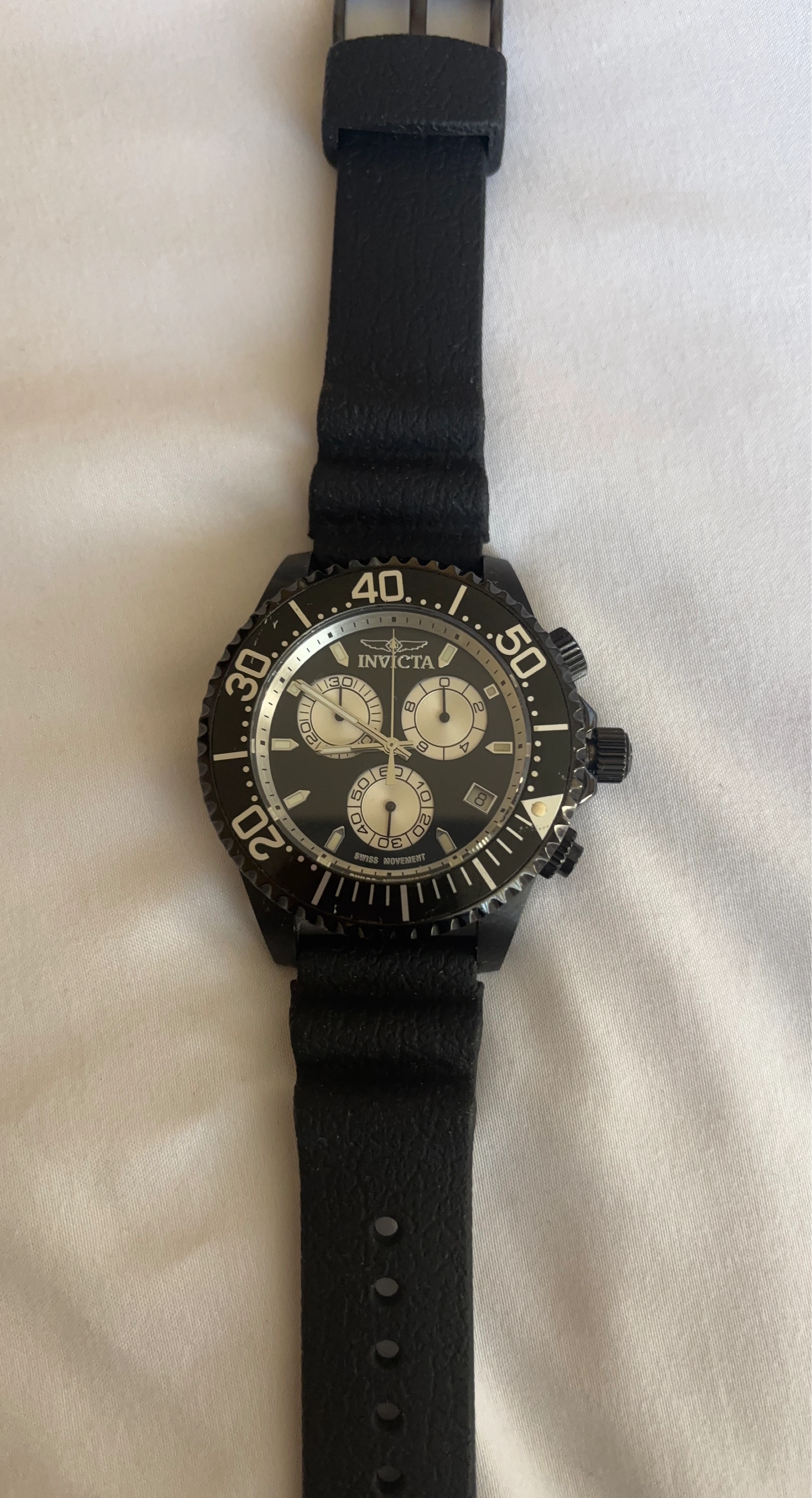 Invicta Chronograph Swiss Movement Watch