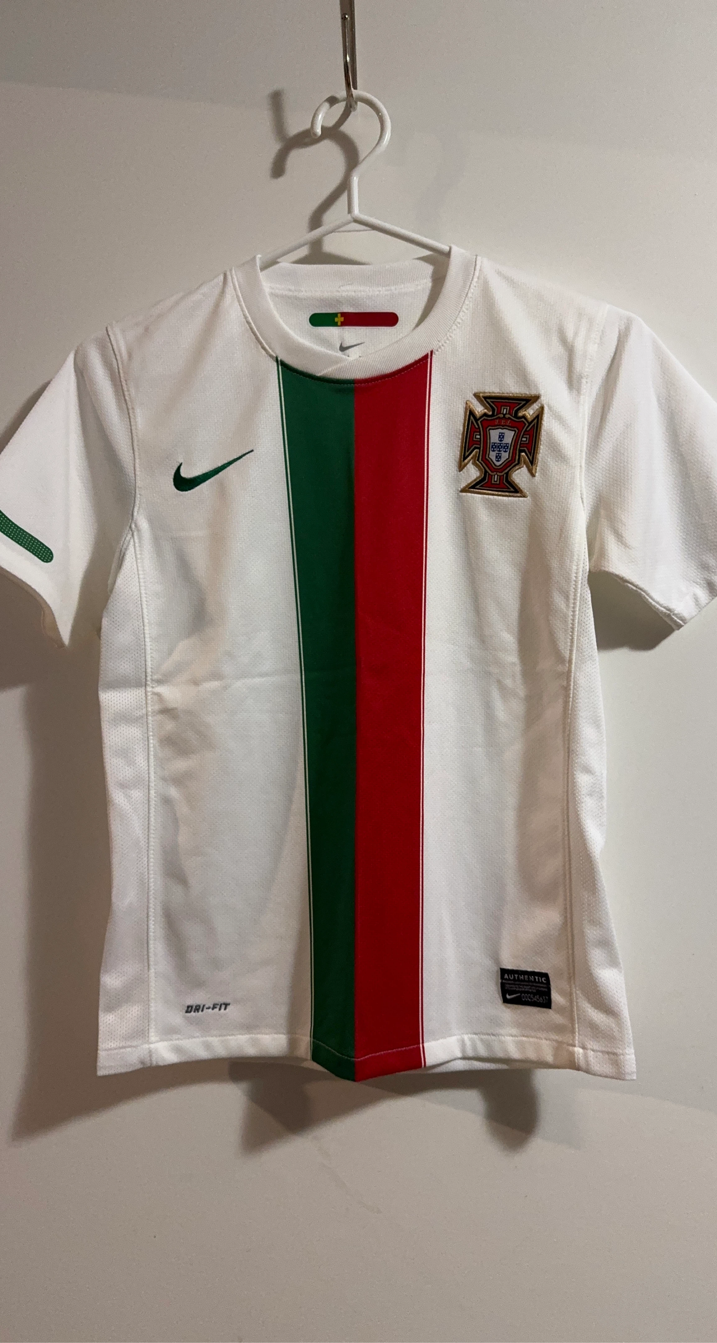 Portugal Soccer Jersey - Nike Dri-Fit
