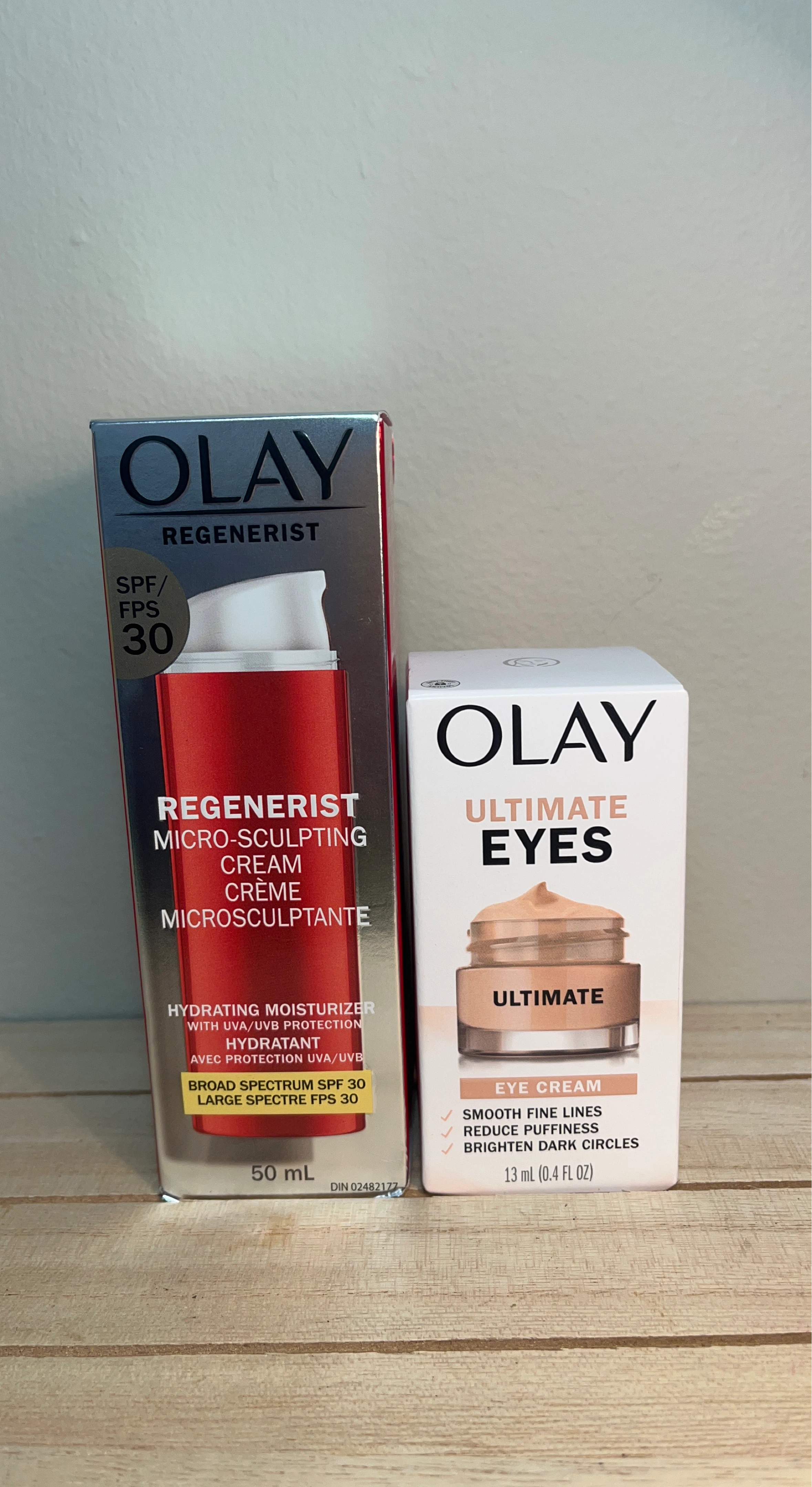 Olay Regenerist Micro-Sculpting Cream +SPF 30 & Eye Cream Set