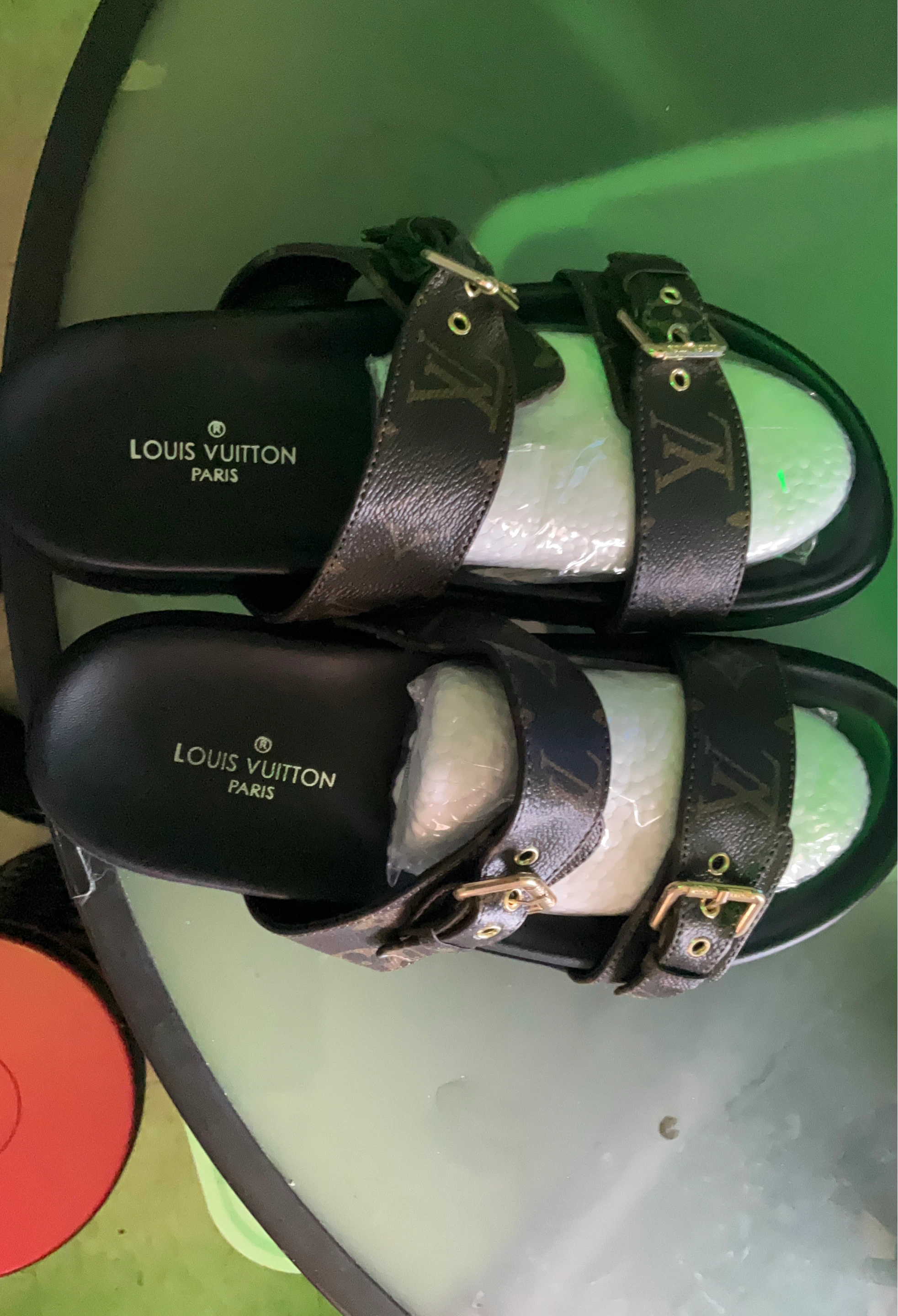 Louis Vuitton Paris Slides