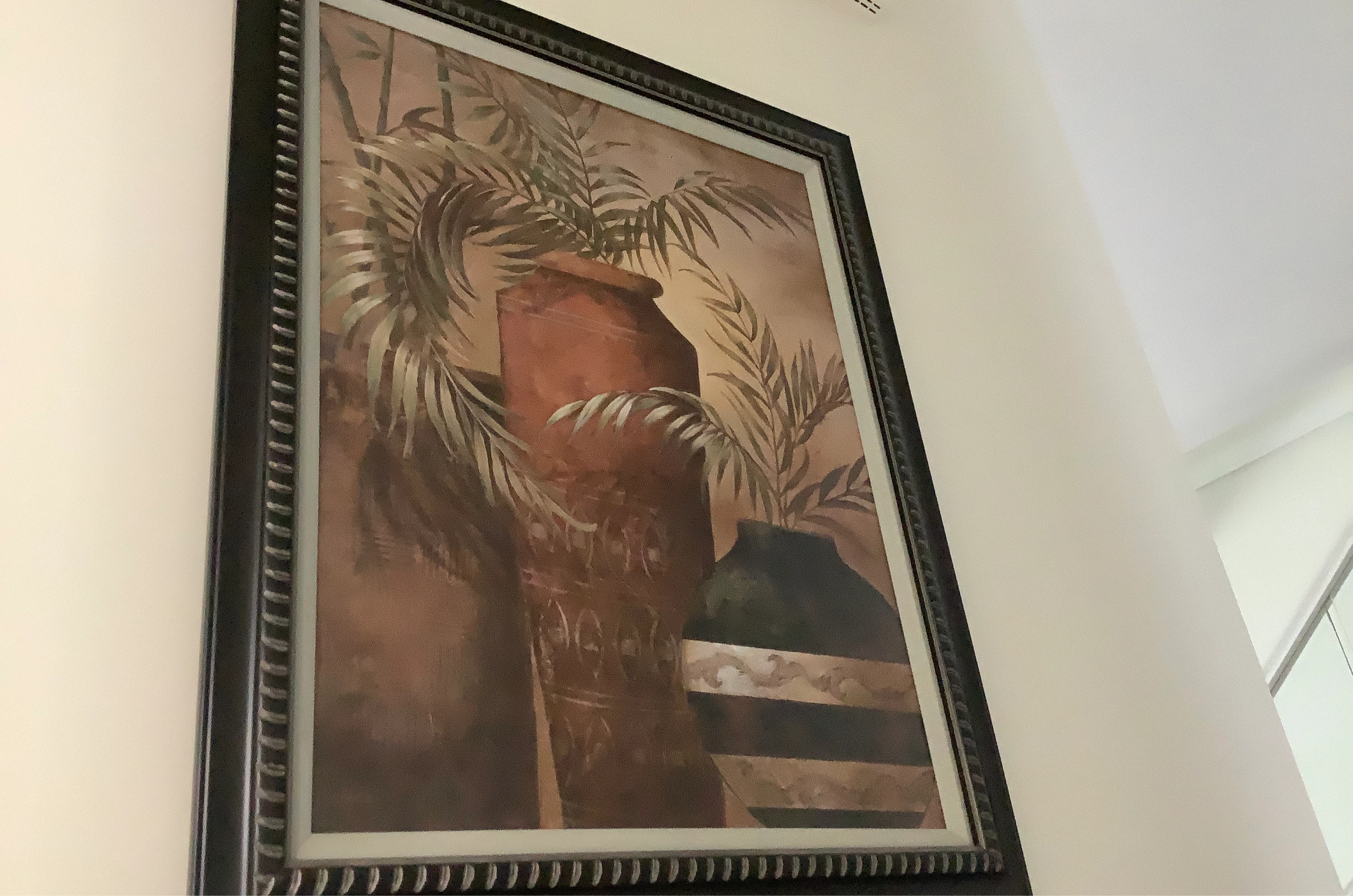 Framed Wall Art - Vases with Plants