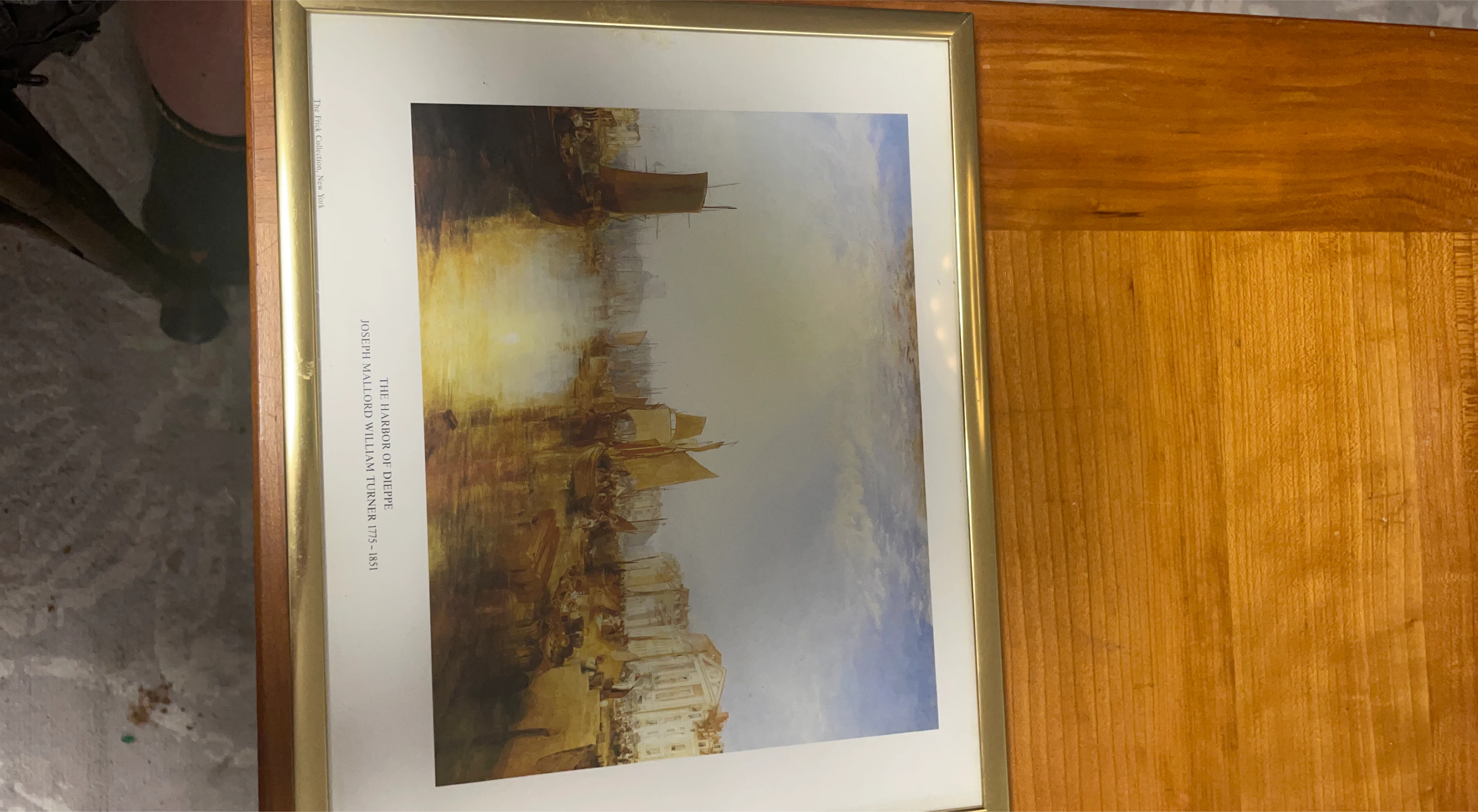 The Harbor of Dieppe by J.M.W. Turner Print