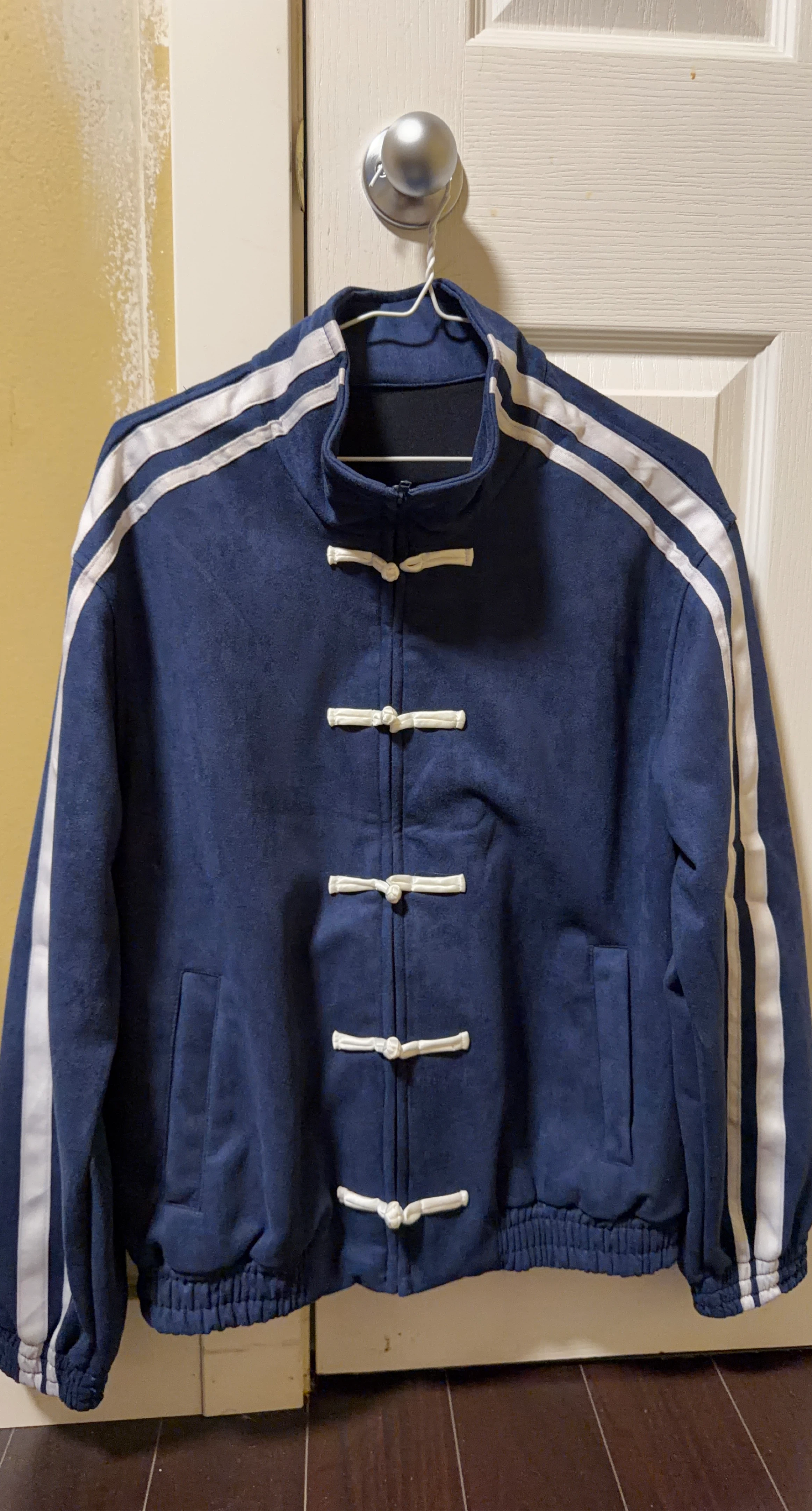 Women's Faux Jacket with Chinese Vintage Stand Collar