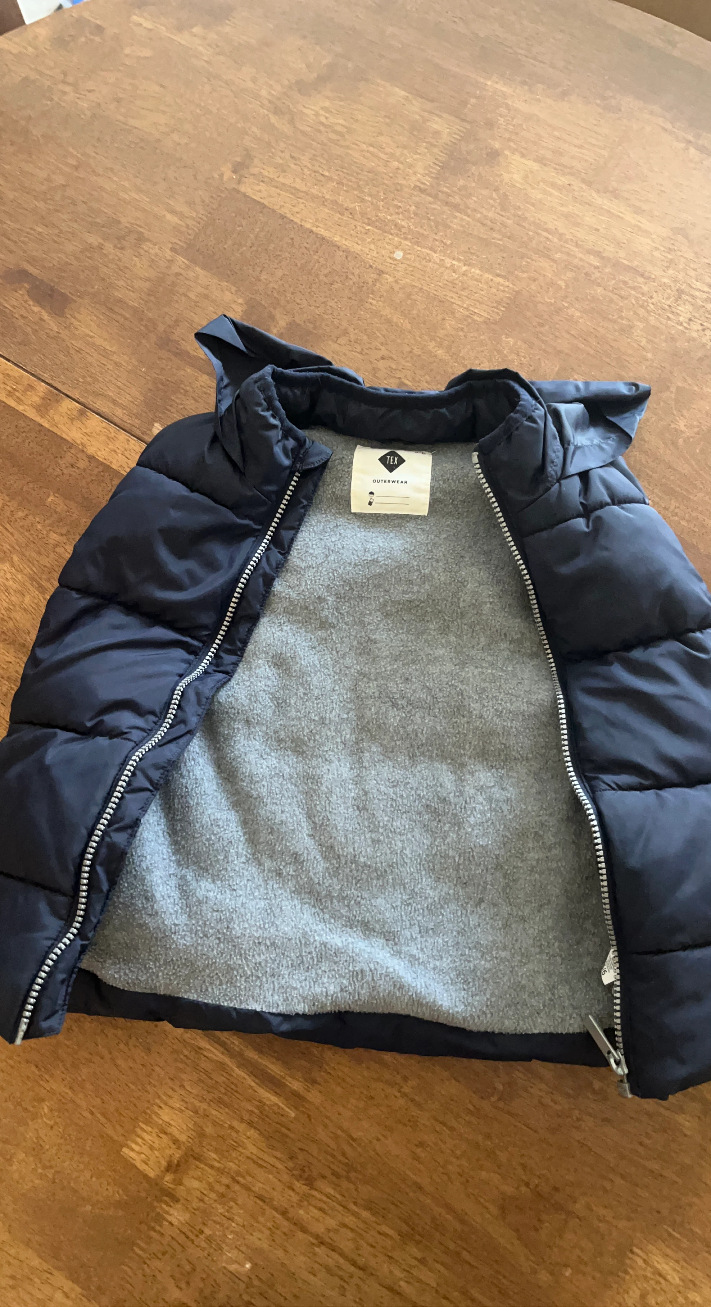 TEX Kids Puffer Vest (Size 5–6 Years)