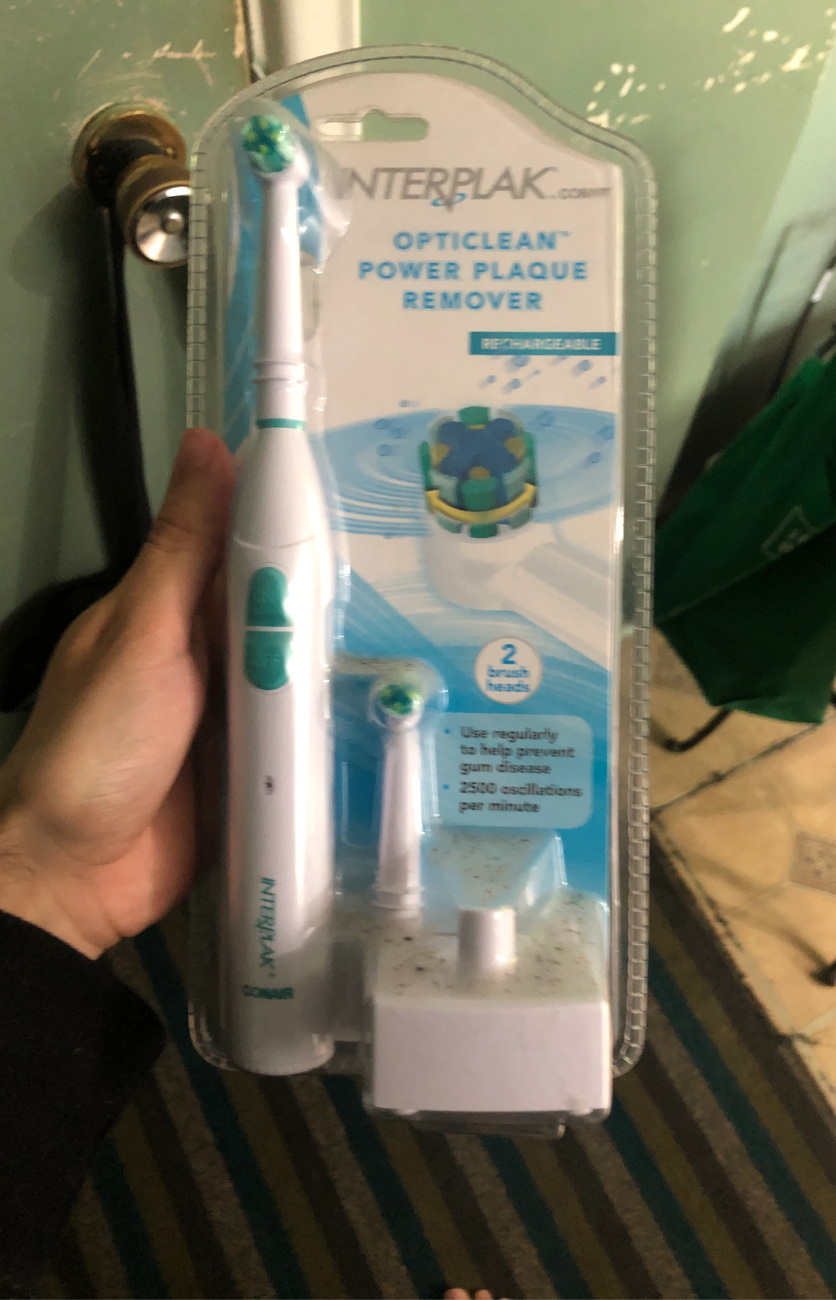 Brosse à dents électriques Opticlean Power Plaque Remover