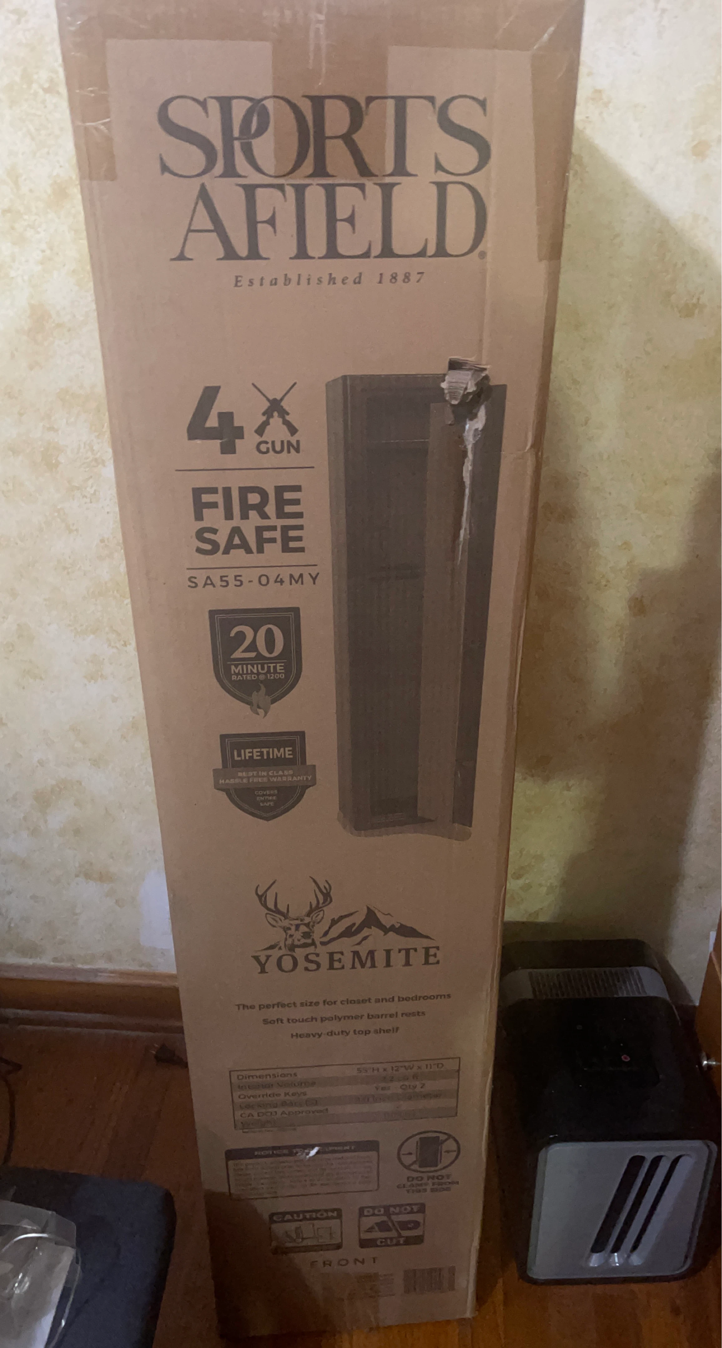 Sports Afield 4 Gun Fire Safe SA55-04MY Yosemite