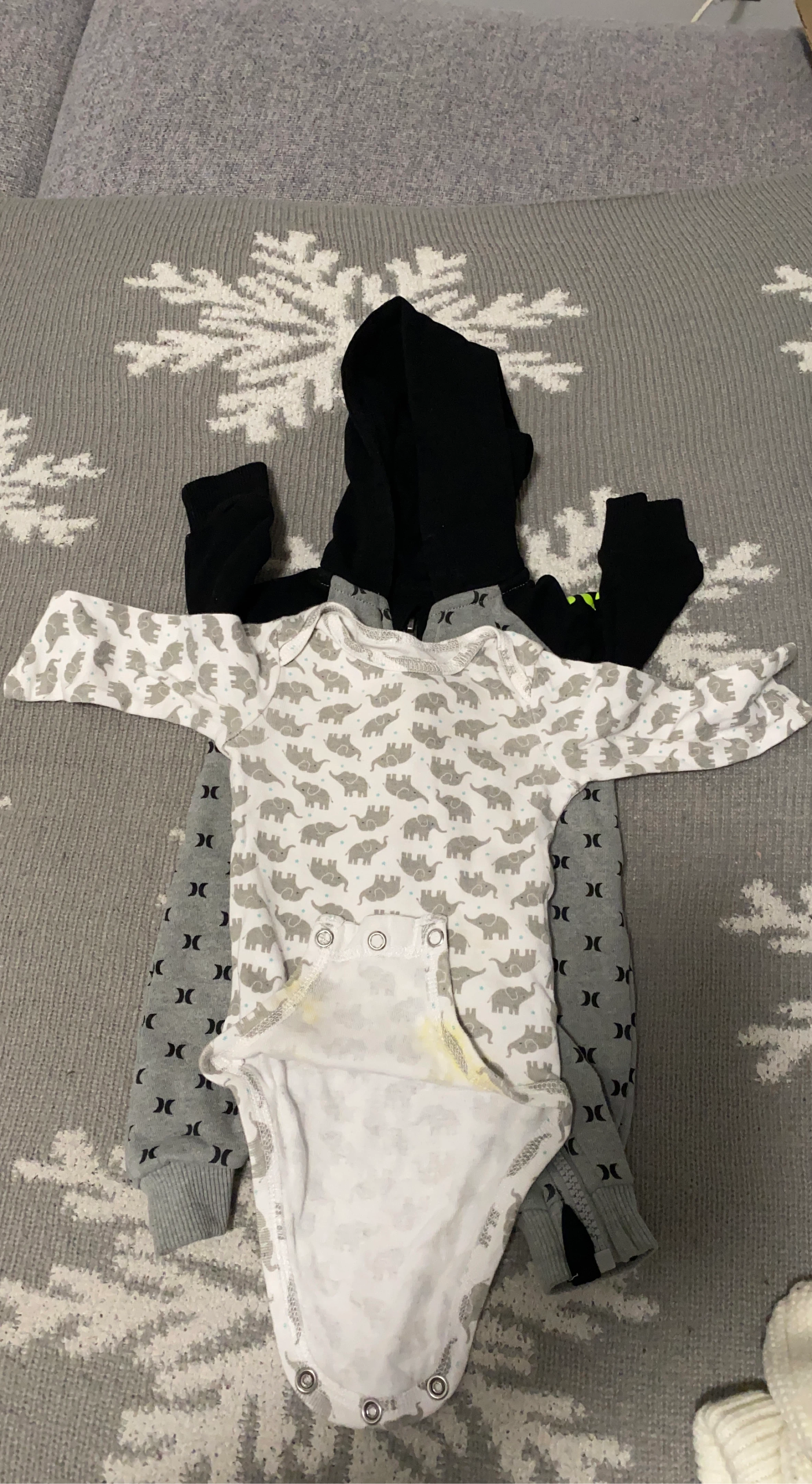 Hurley Baby Bunting Suit