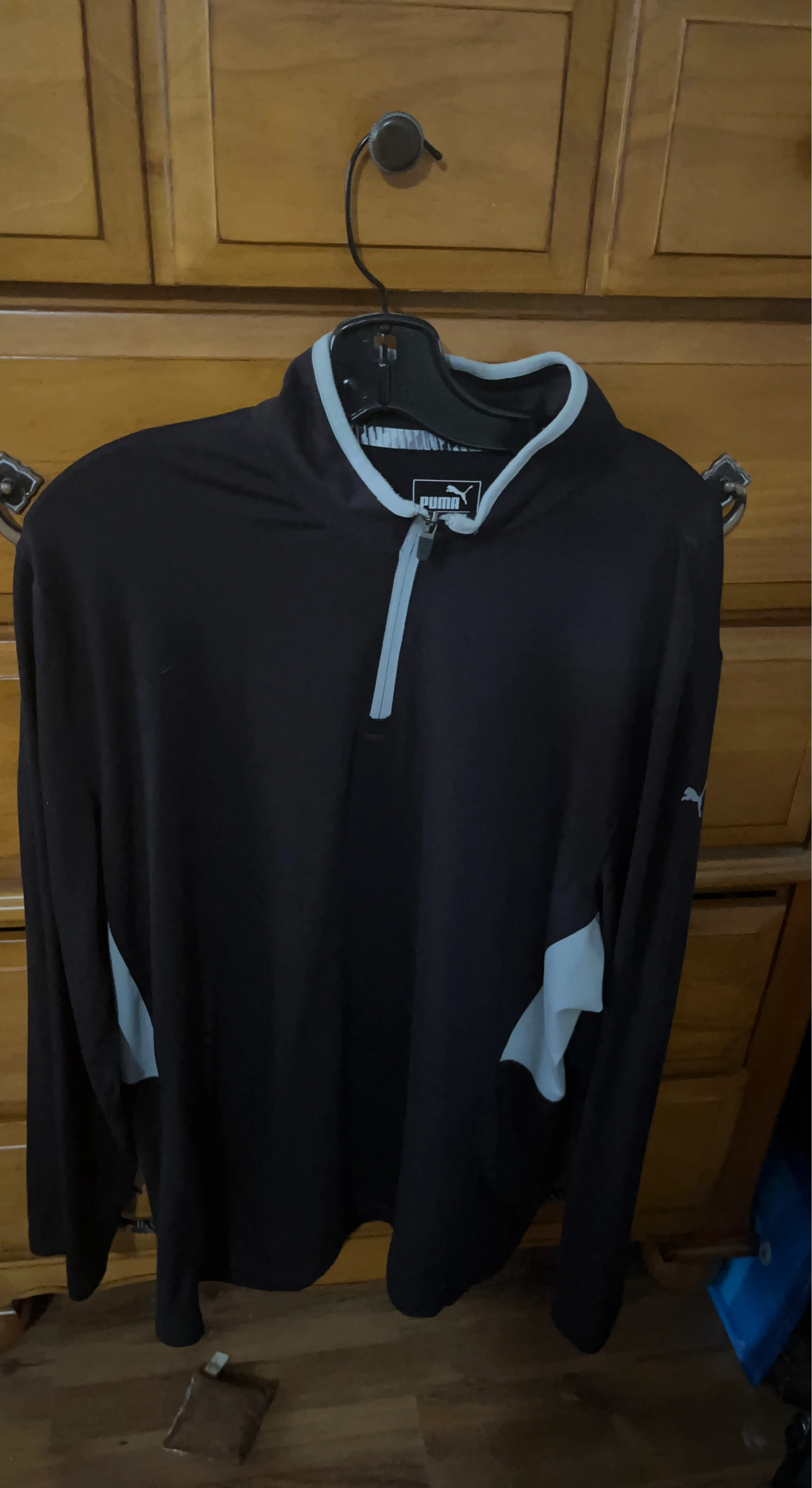 Puma Men's 1/4 Zip Long Sleeve Pullover