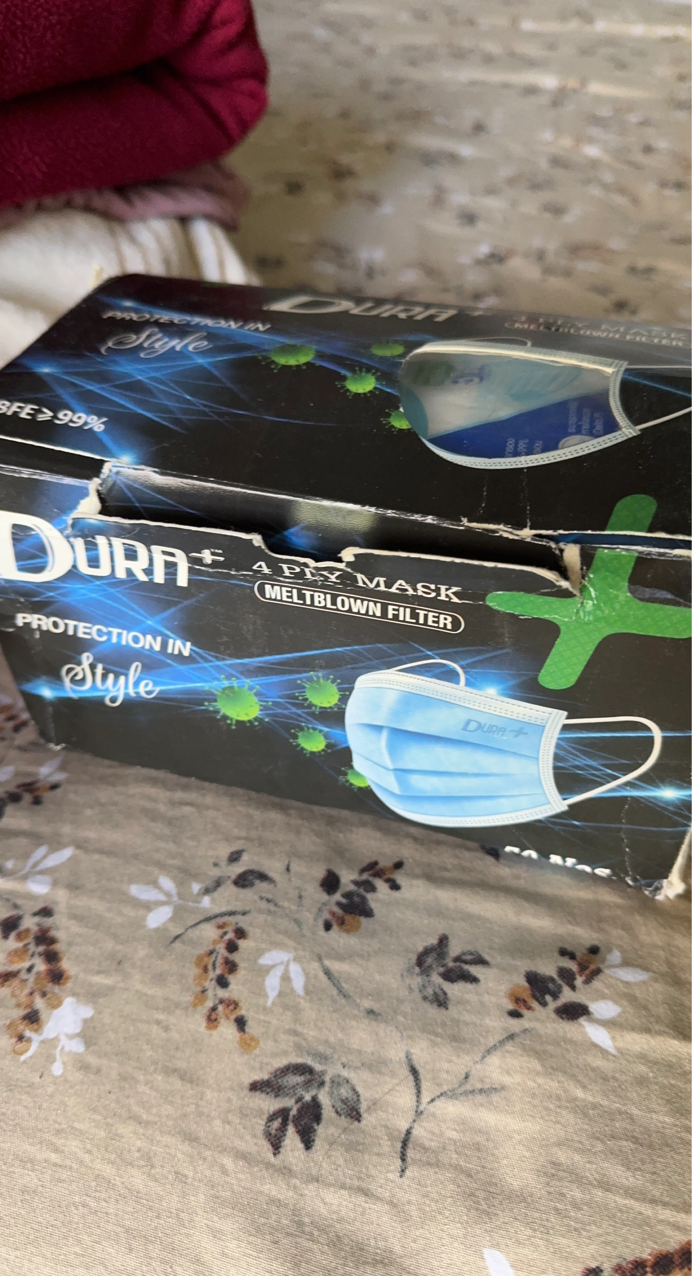DURA+ 4 Ply Face Masks