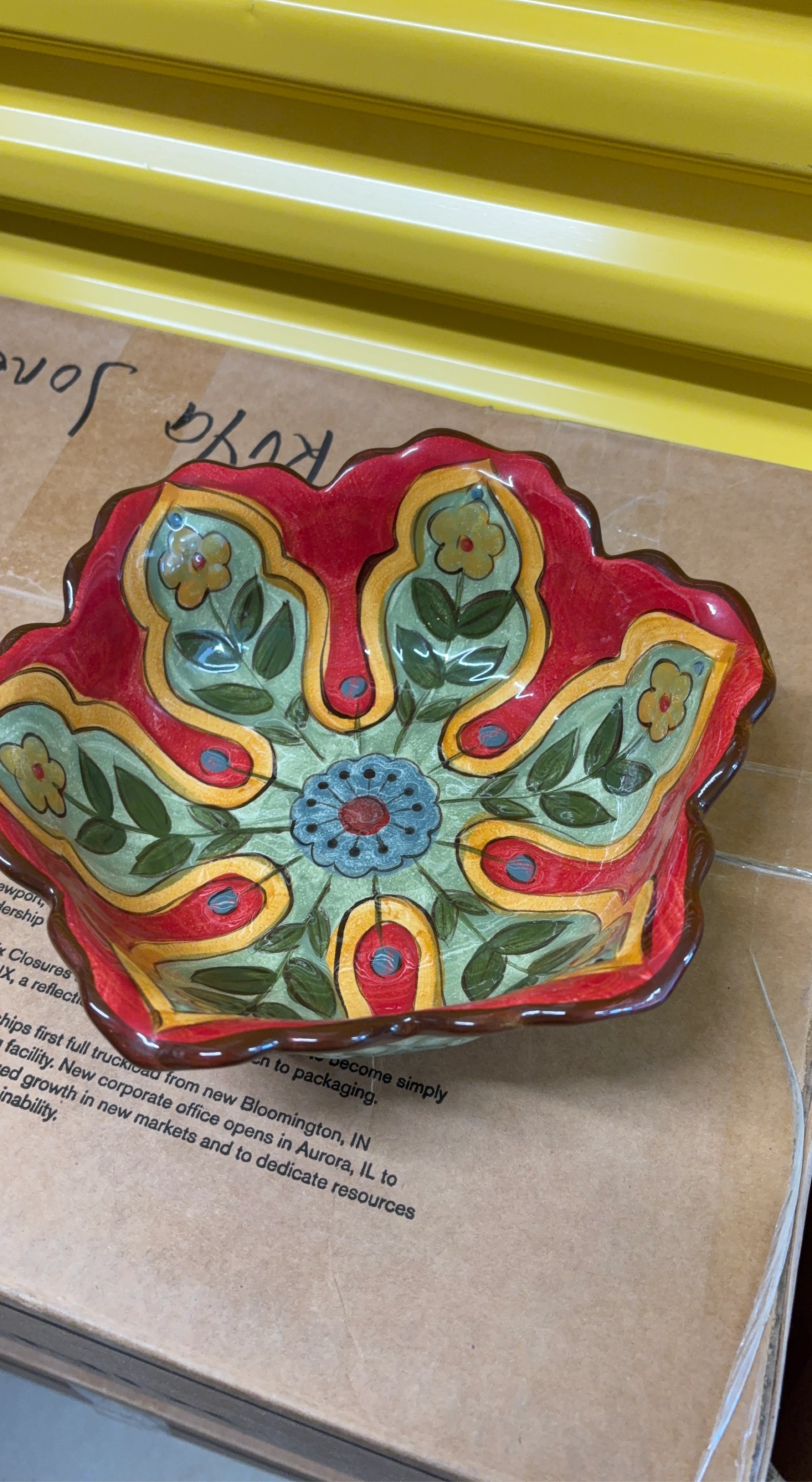 Decorative Ceramic Bowl