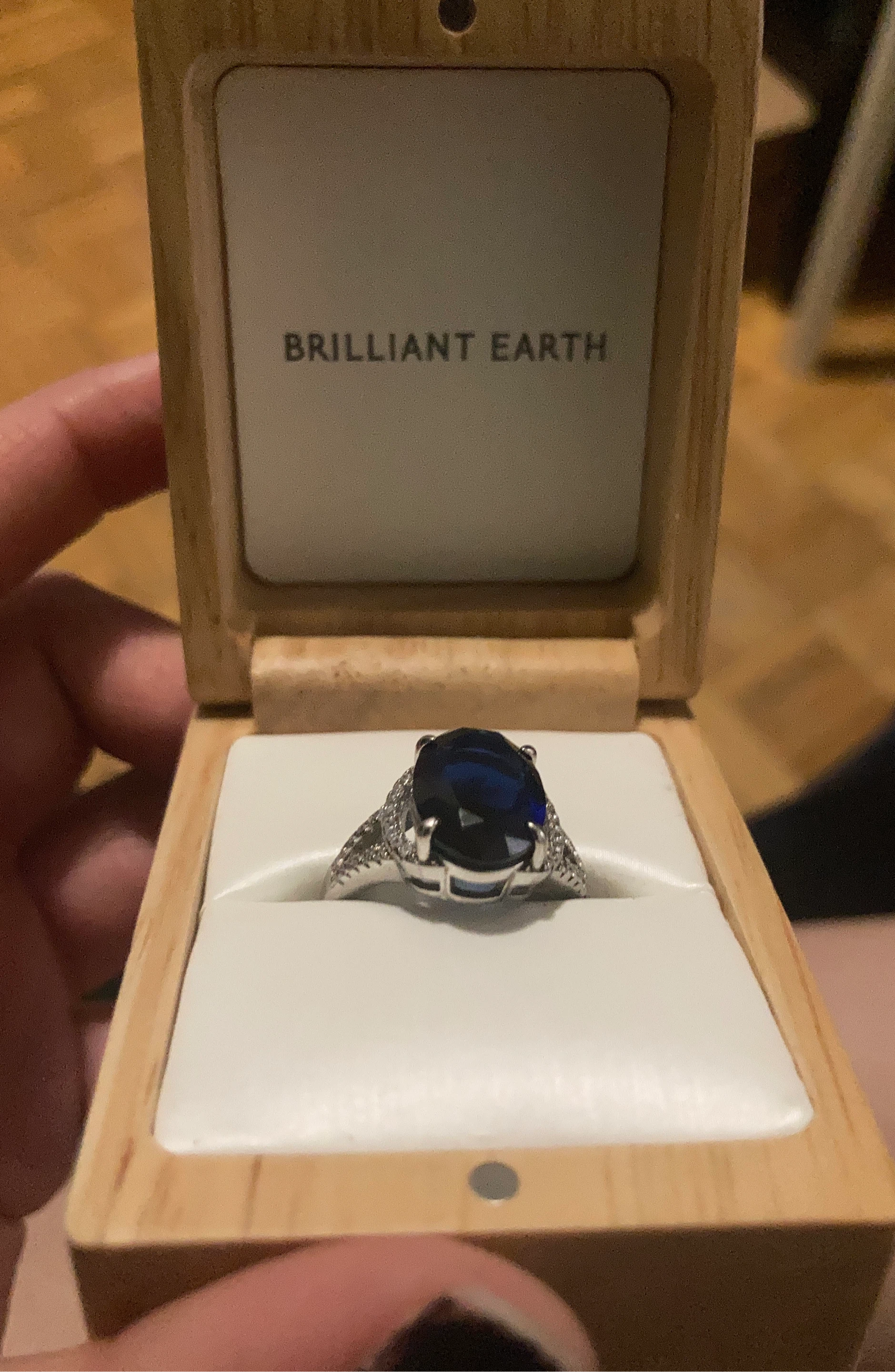 Brilliant Earth Sapphire Ring