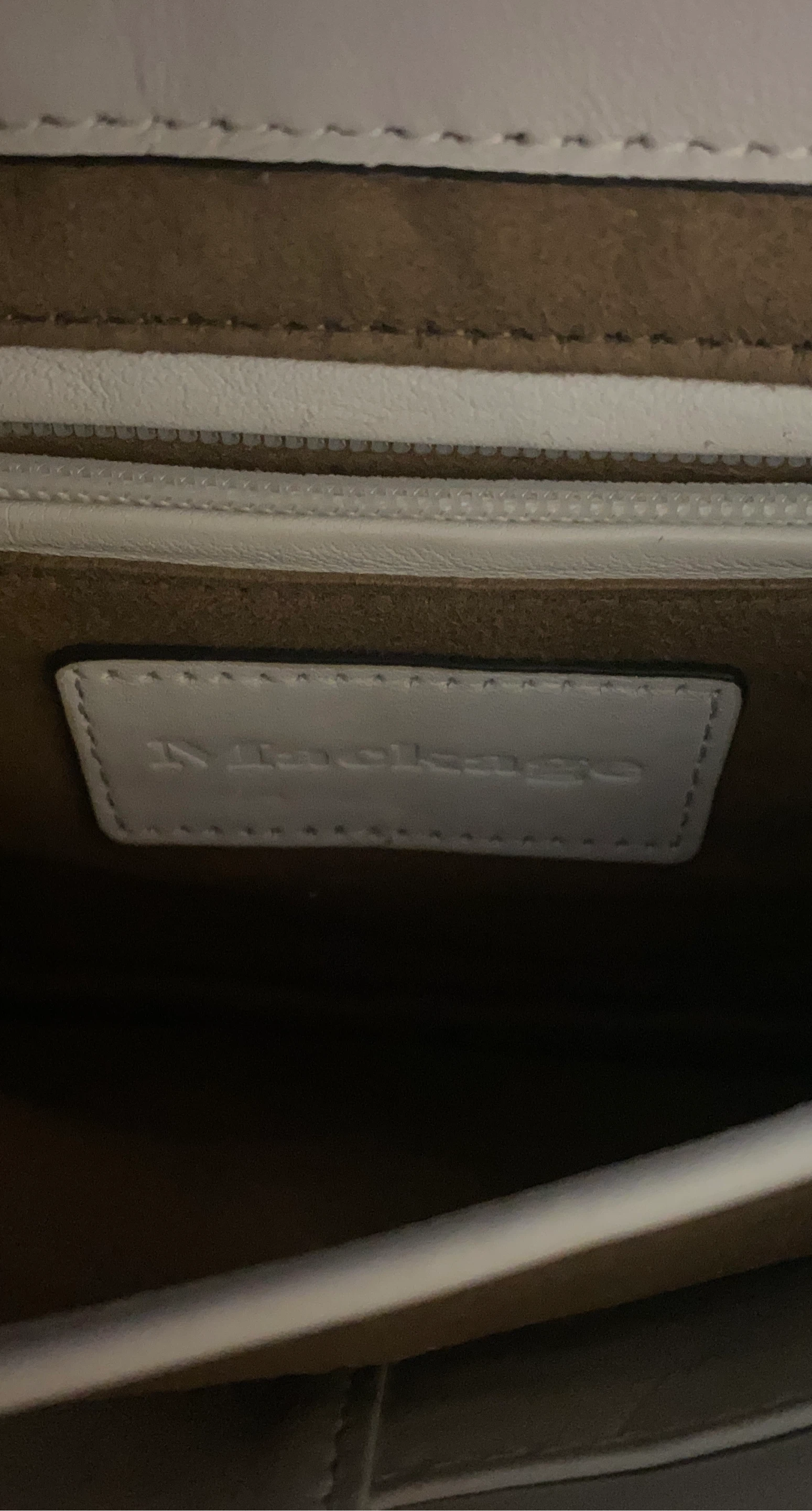Mackage White Leather Shoulder Bag - photo 2
