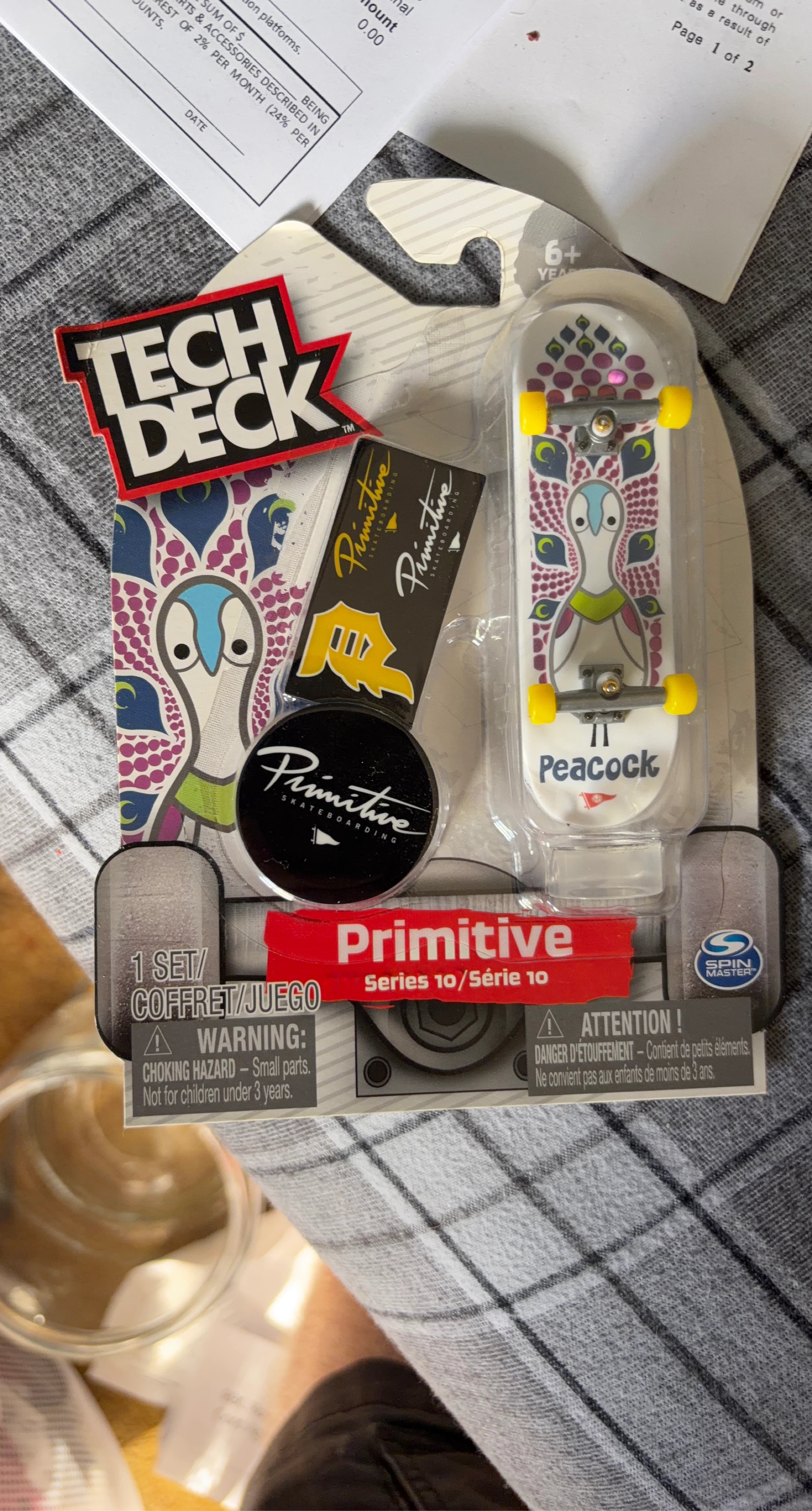 Tech Deck Primitive Peacock Fingerboard